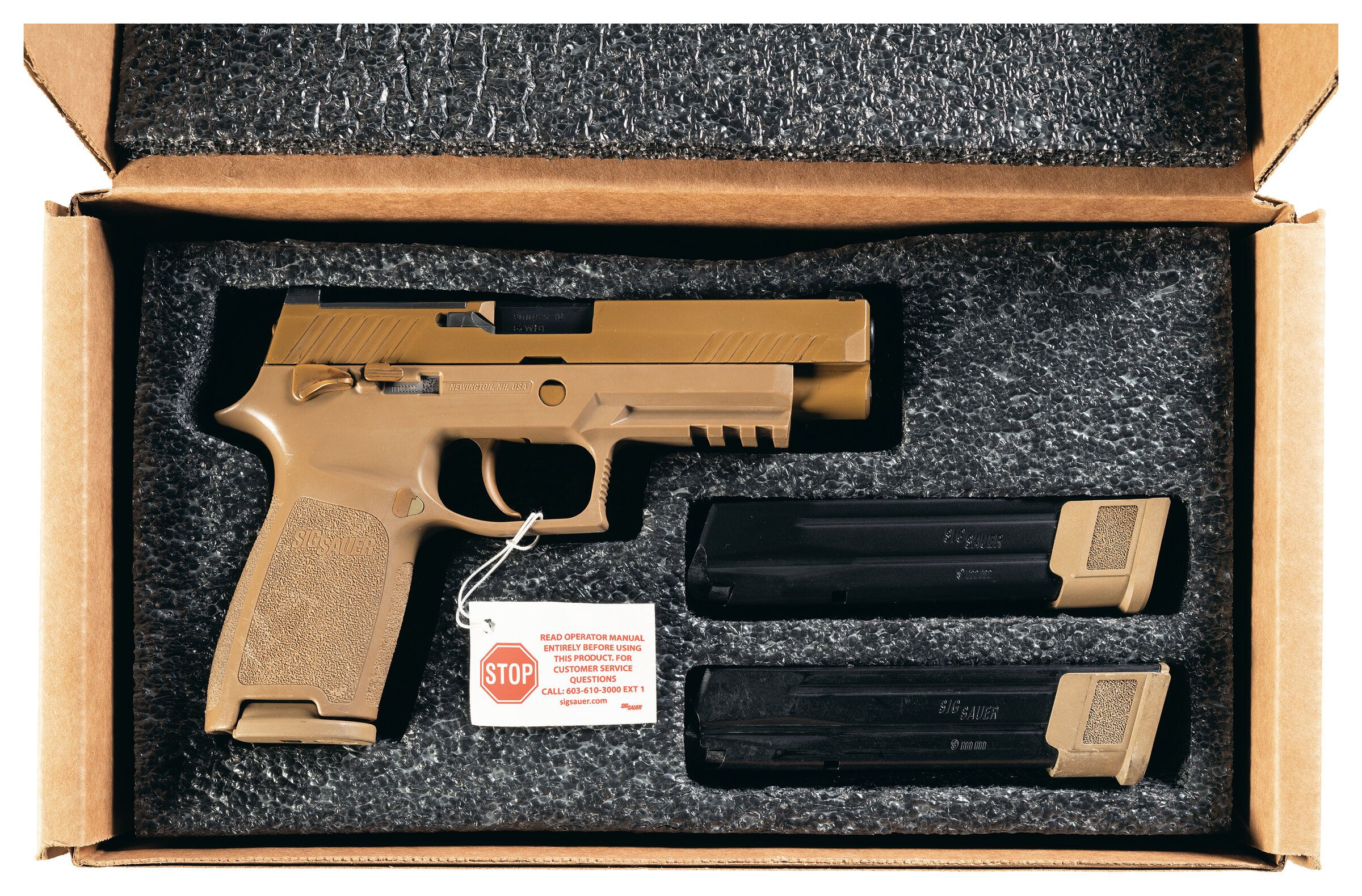 Documented U.S. Army Issued SIG Sauer M17 Pistol | Rock Island Auction