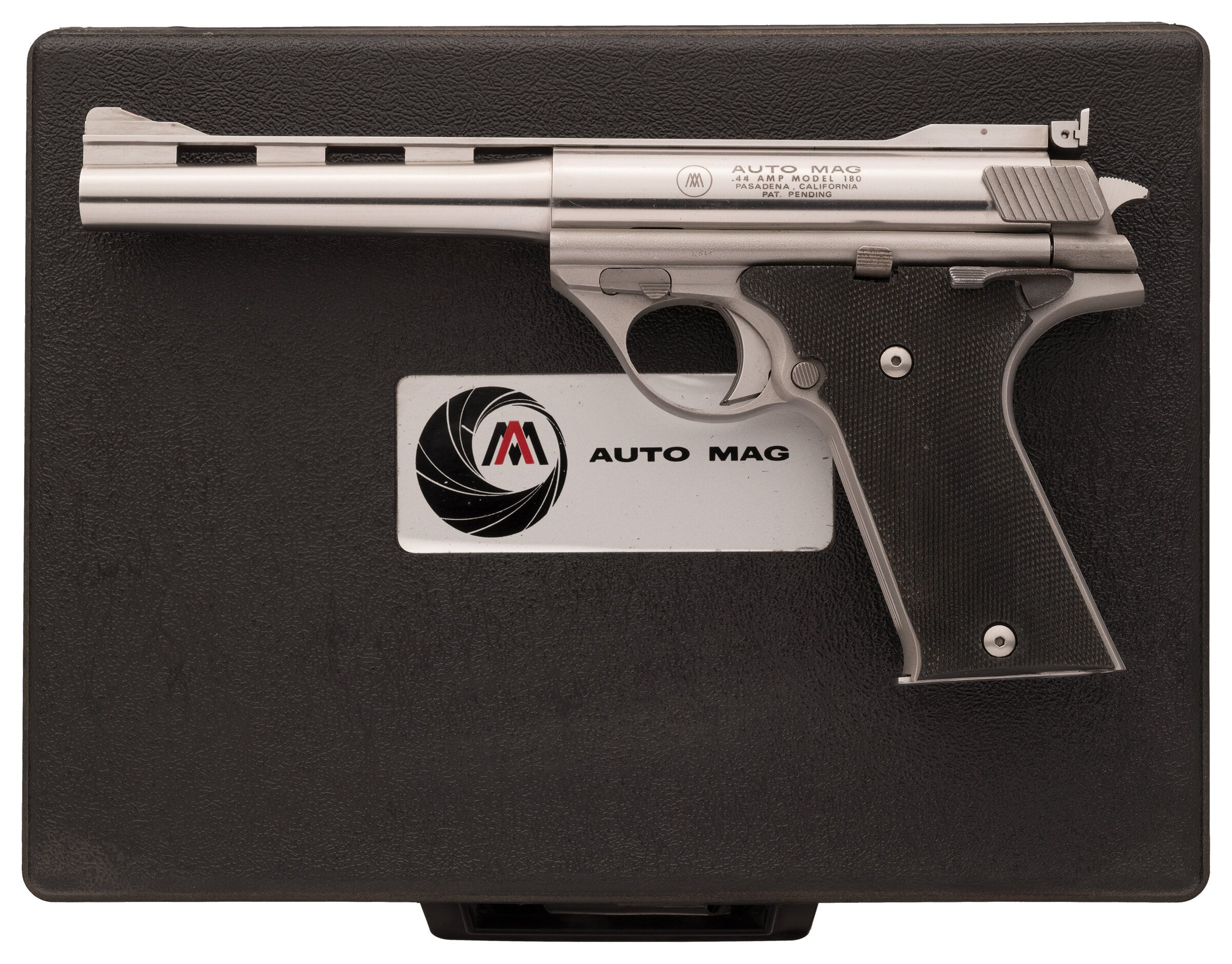 Auto Mag Pasadena Original Model 180 Pistol with Case | Rock Island Auction