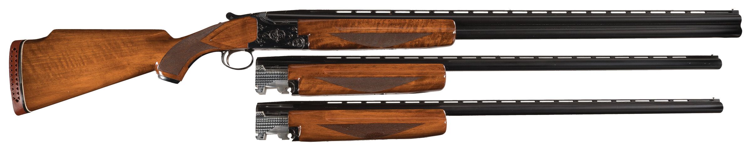 Winchester Model 101 Over/Under Shotgun 3 Barrel Set with Case | Rock ...