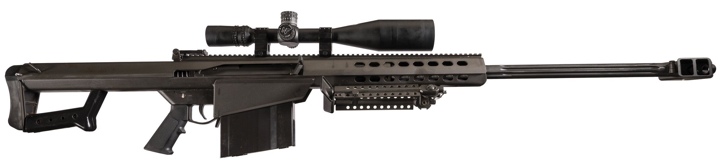 Barrett M82A1 Semi-Automatic .50 BMG Rifle with Nightforce Scope | Rock ...