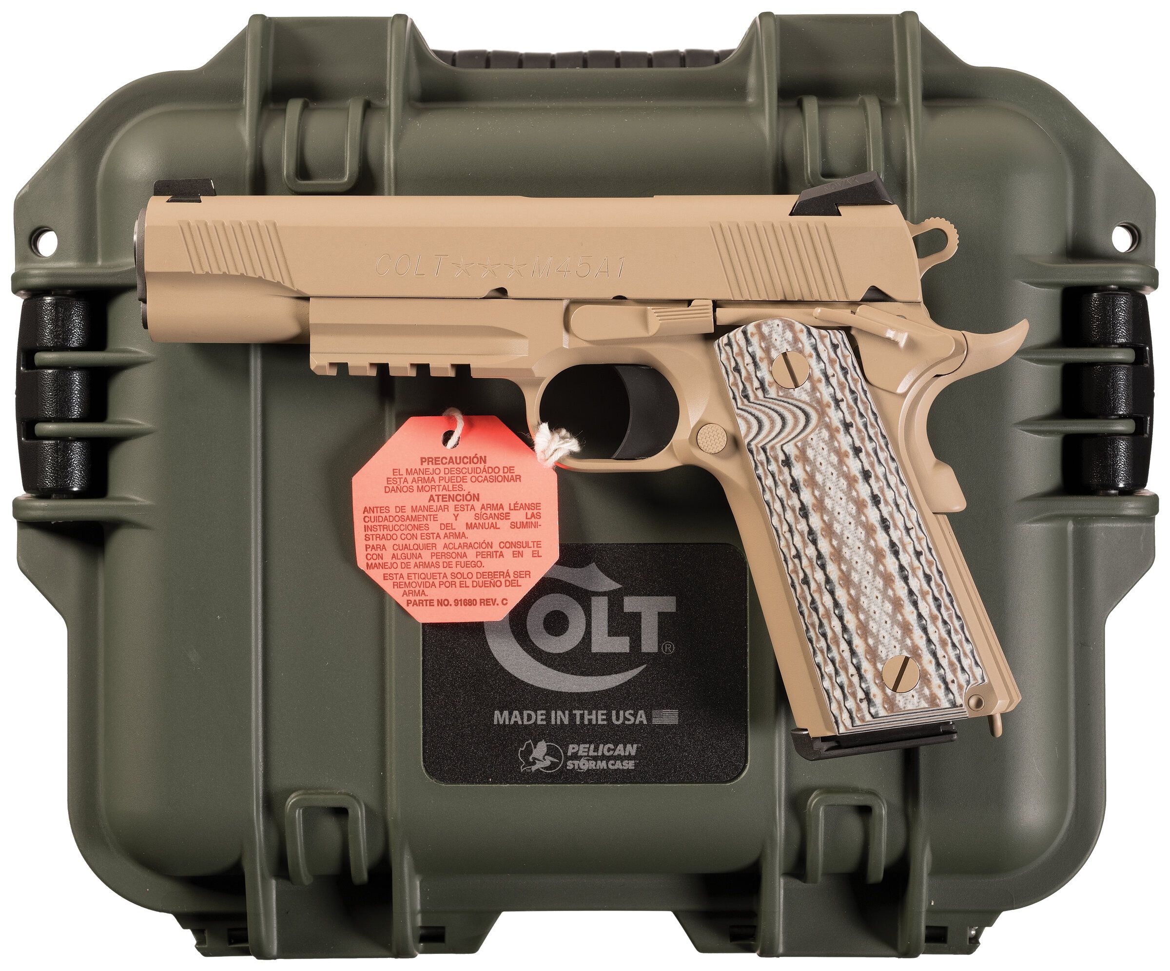 Colt Custom Shop Government Model Rail Gun M45A1 Pistol | Rock