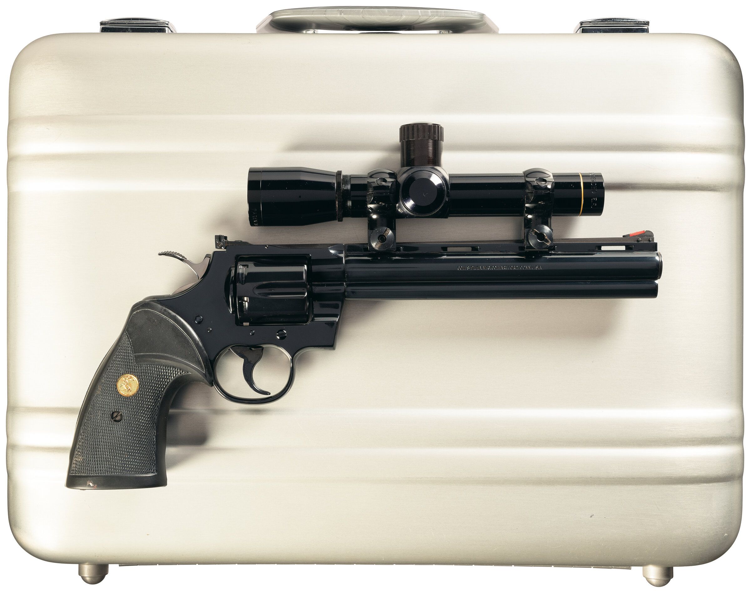 Colt Python Hunter Double Action Revolver with Scope | Rock Island Auction