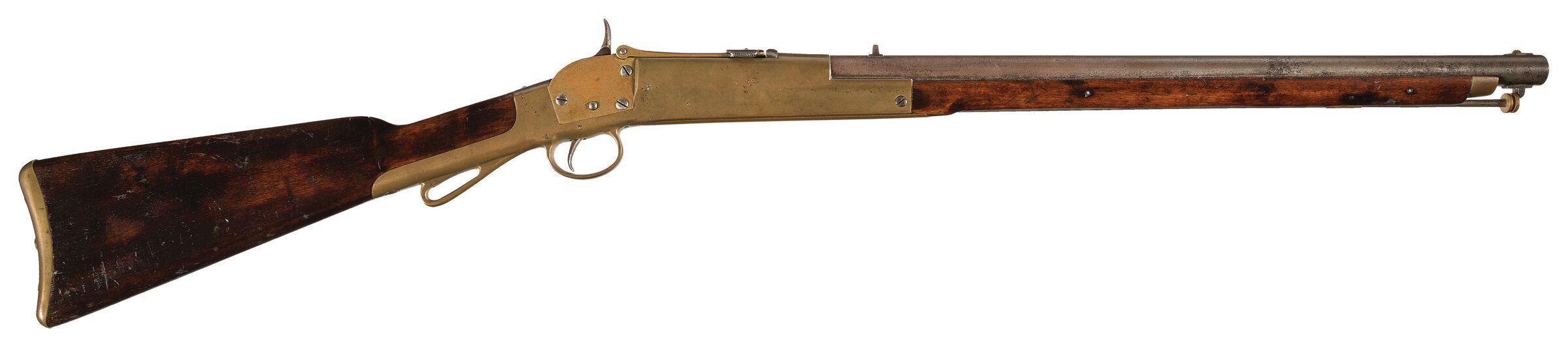 Morse Carbine, .50 caliber cartridge, 20 barrel, brass frame