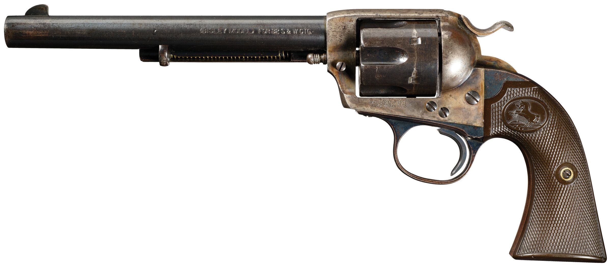 Colt Bisley Model Single Action Army .32 S&W Revolver | Rock