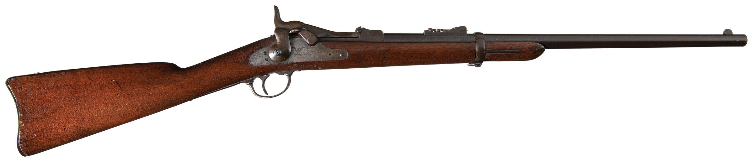 Custer Era Us Springfield Model 1873 Trapdoor Carbine Rock Island