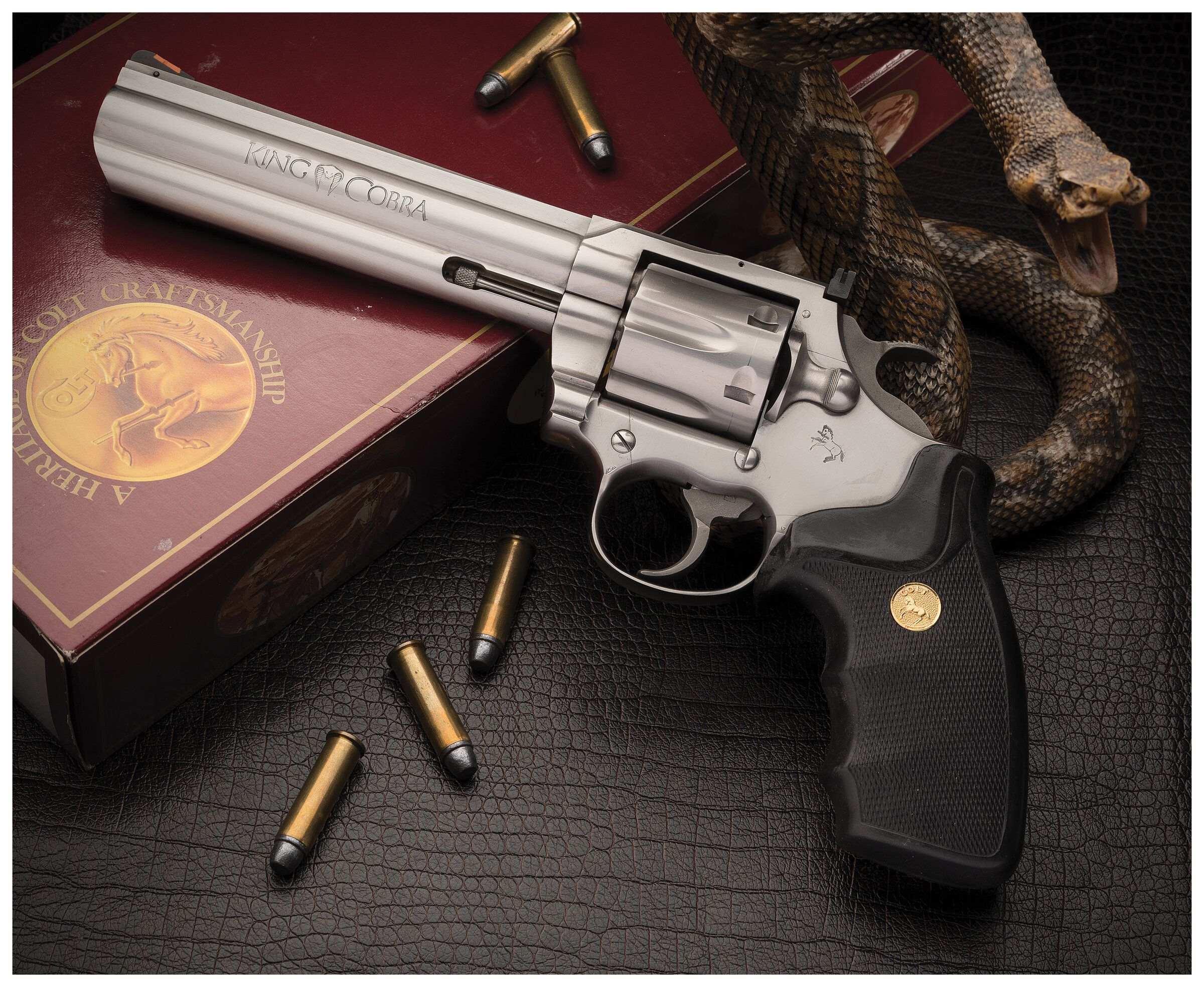 Colt King Cobra Double Action Revolver With Box Rock Island Auction 3821