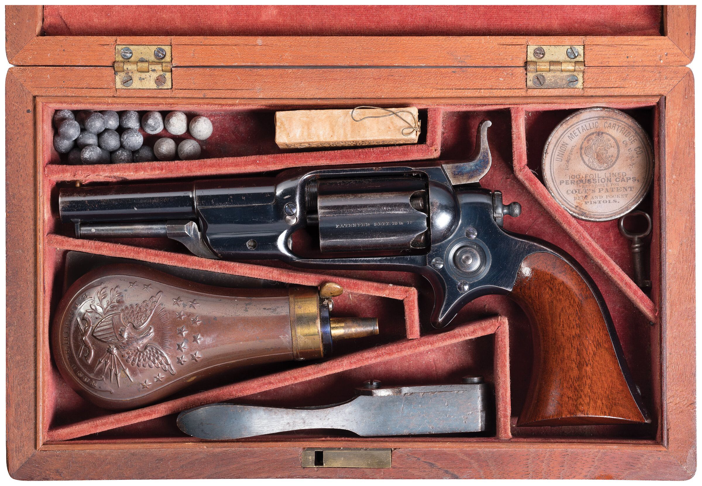 Very Fine Cased Colt Model 1855 Pocket 