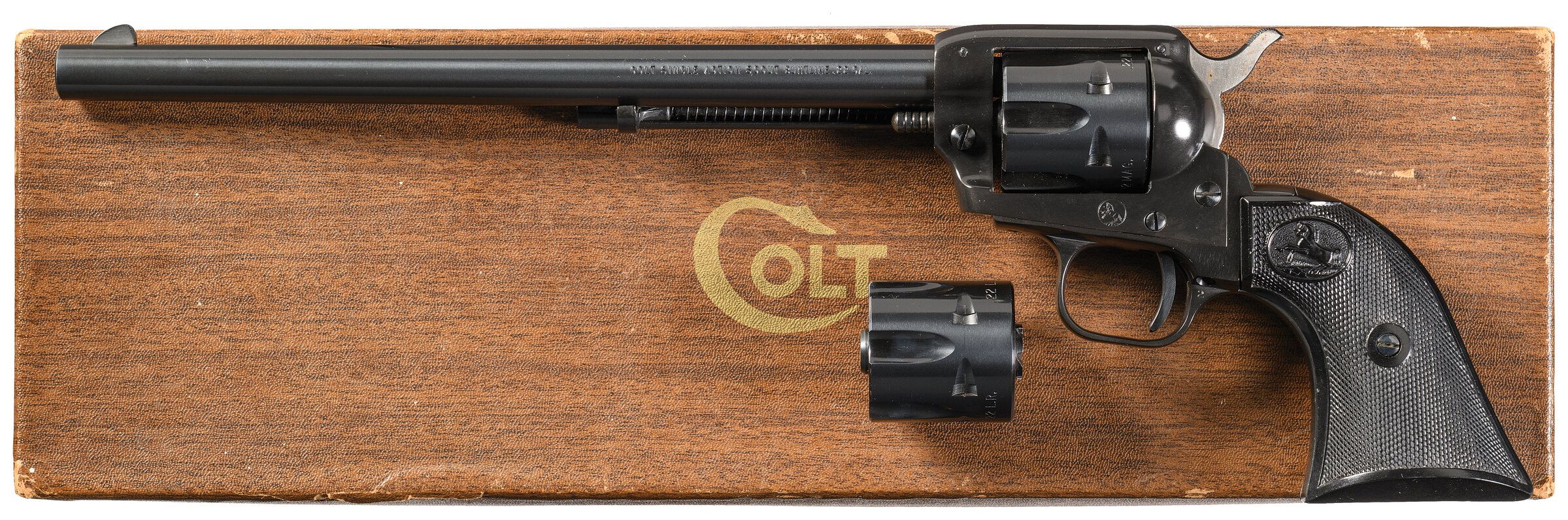 Colt Scout Buntline Single Action Revolver with Extra Cylinder | Rock ...