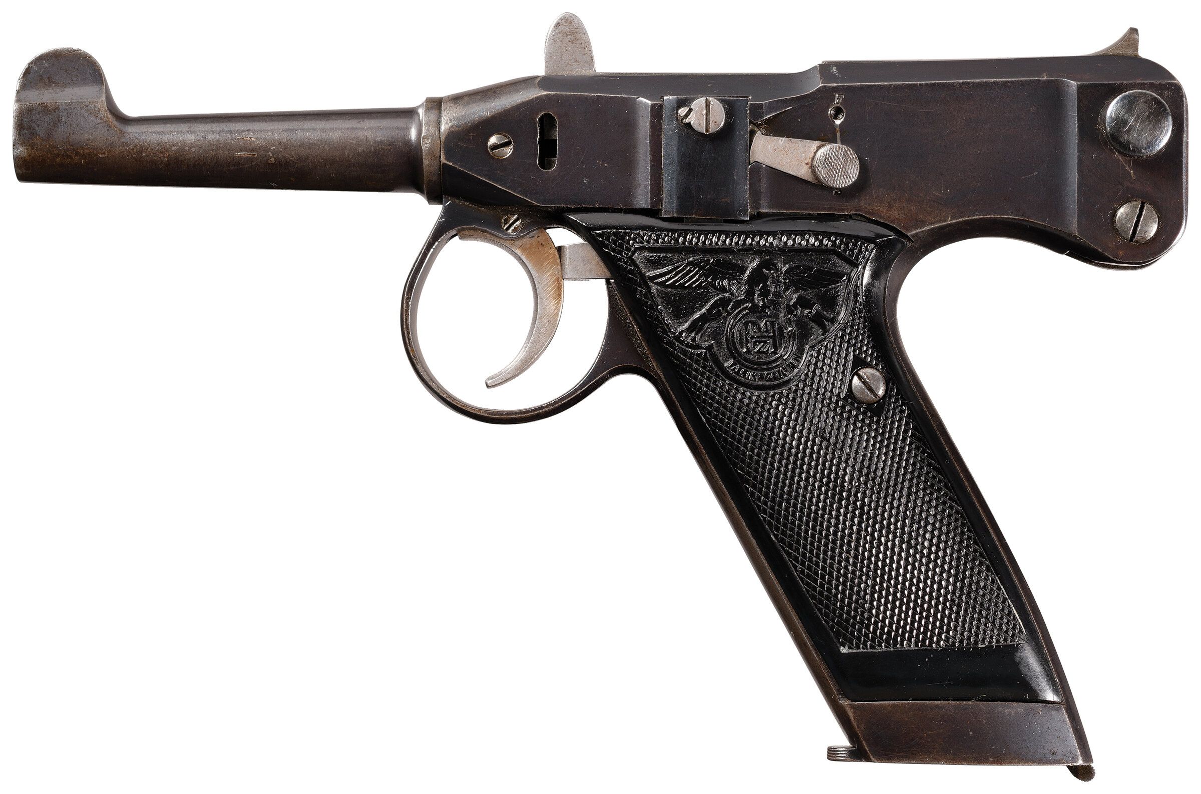 Very Scarce Haeussler Patent Adlerwaffenwerke Pistol | Rock Island Auction