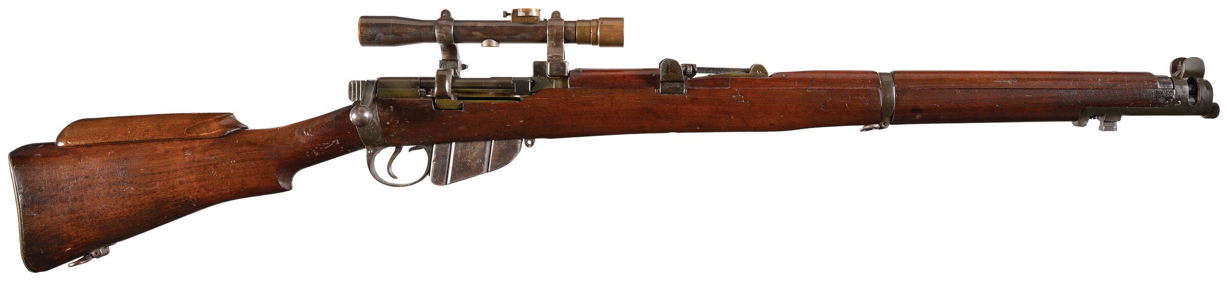 WWII Australian SMLE No.1 Mk III* High Mount Sniper Rifle Rock Island Auction