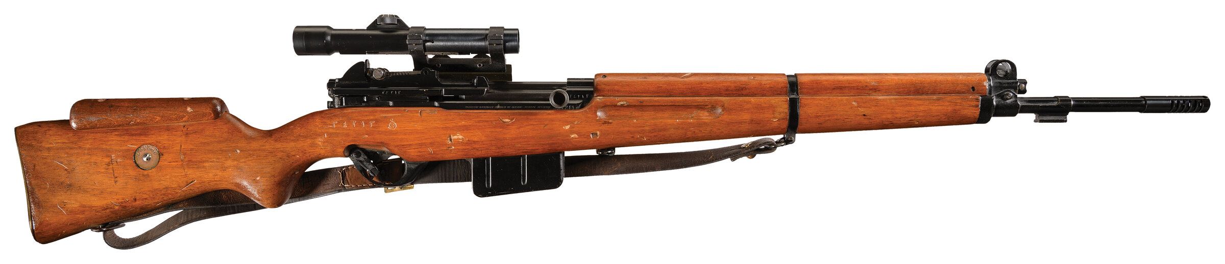 Egyptian FN49 Sniper Rifle with Matching Scope Rock Island Auction