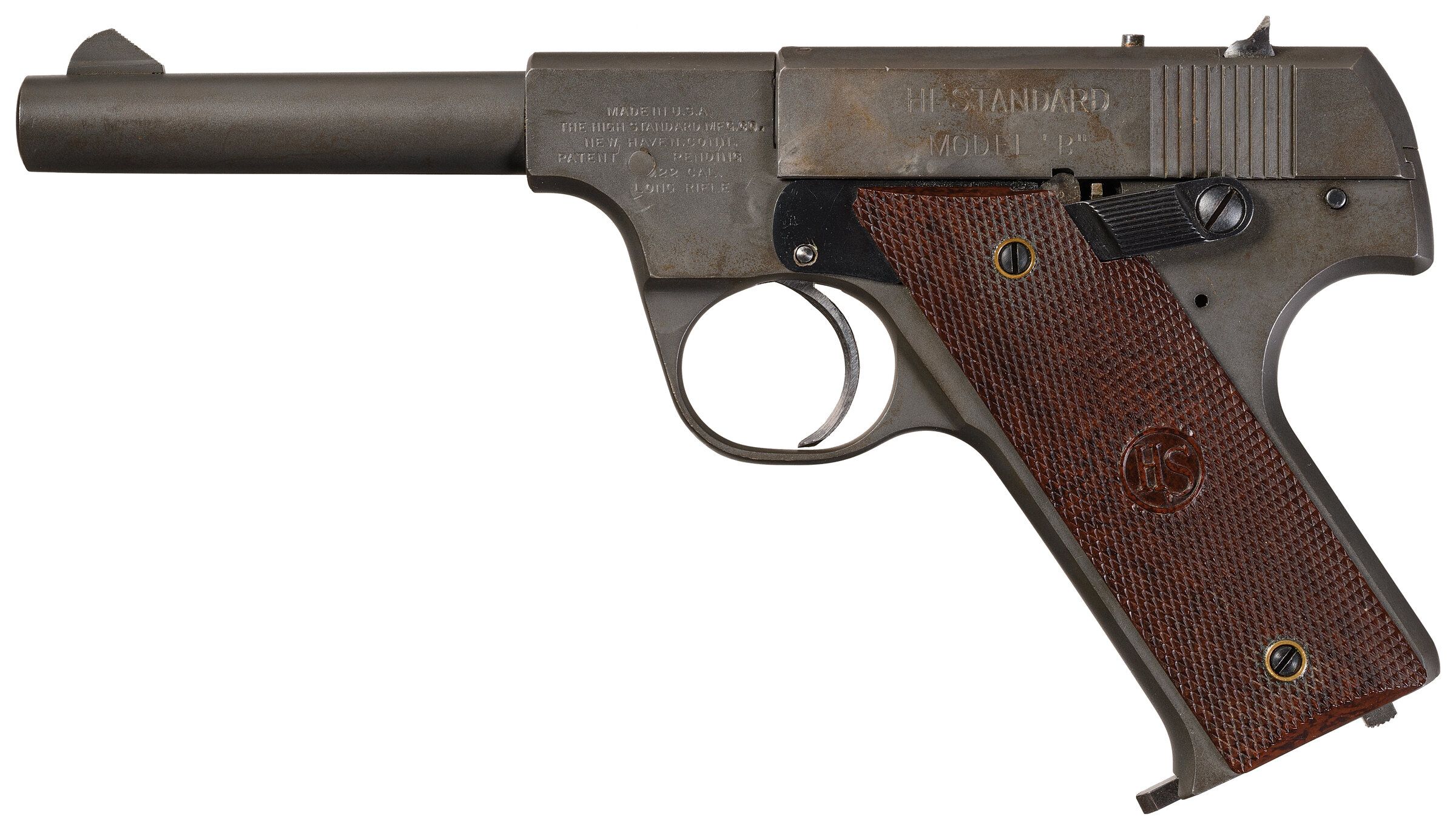 WWII U.S. Marked High Standard Model B Pistol | Rock Island Auction