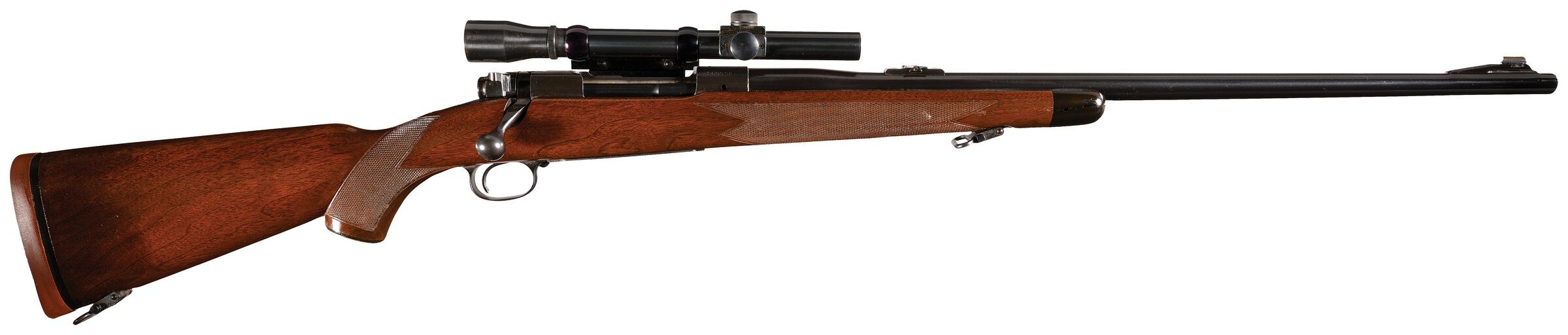 Pre64 Winchester Model 70 Super Grade Rifle with Scope Rock Island