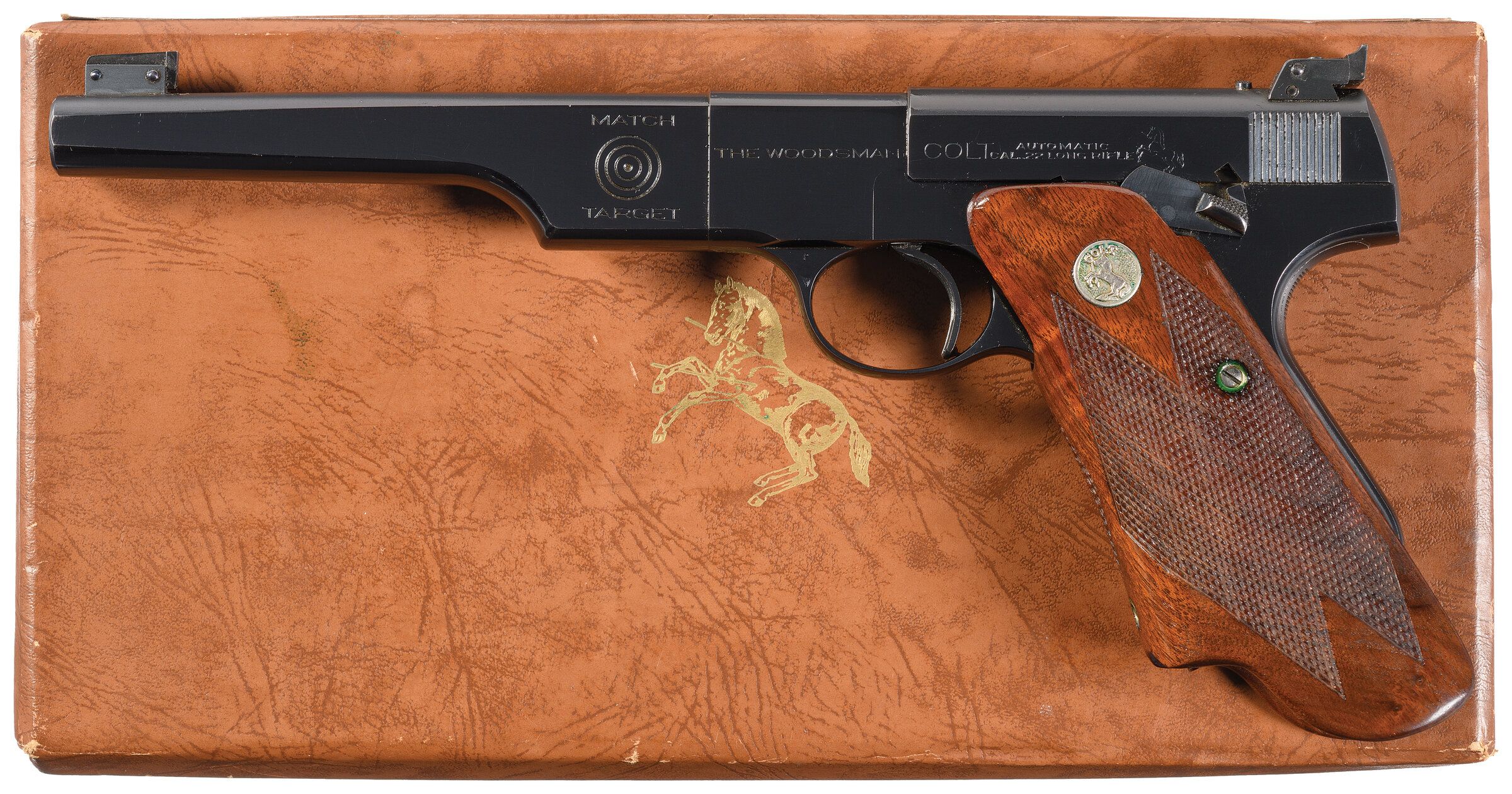 Pre-War First Year Production Colt Woodsman Match Target Pistol