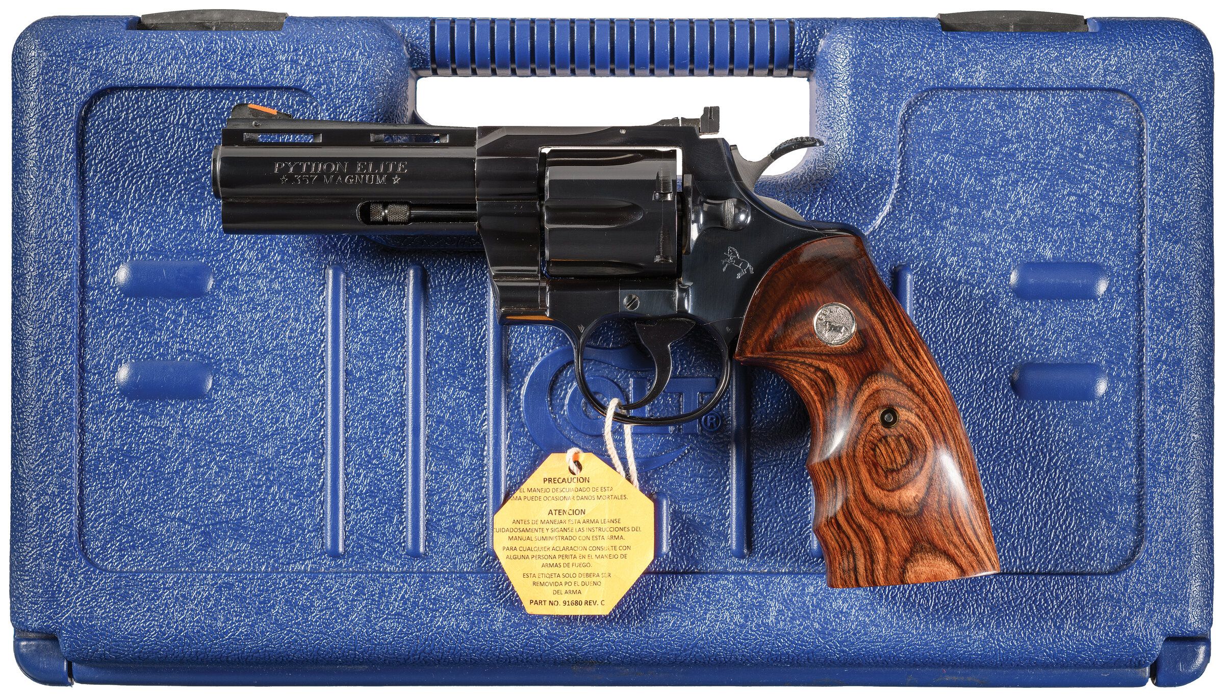 Colt Python Elite Double Action Revolver with Case | Rock Island Auction