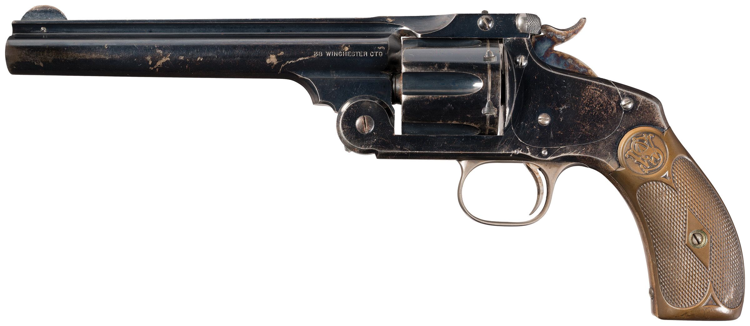 Smith & Wesson New Model No. 3 .38 Win. Revolver Serial No
