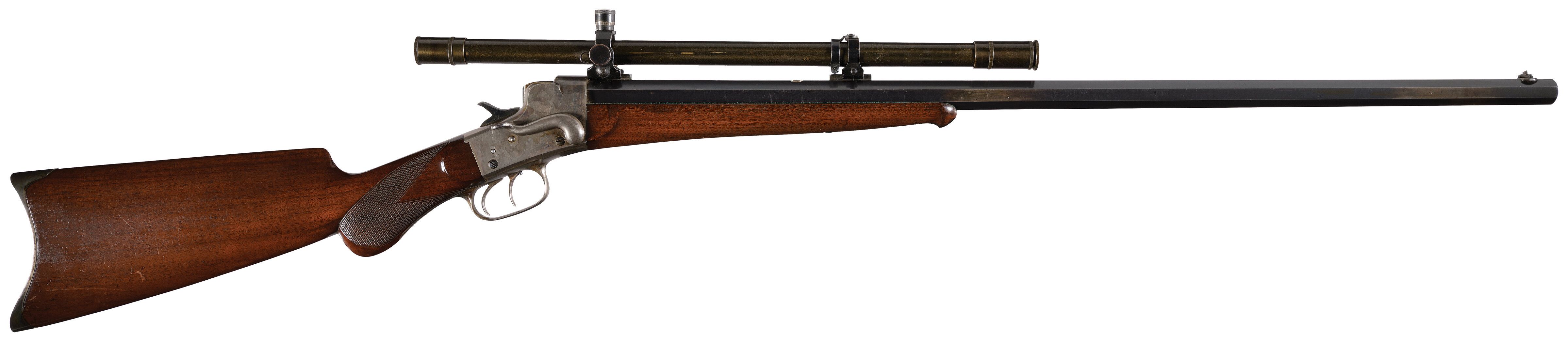 Remington Hepburn No. 3 Sporting Model Single Shot Rifle | Rock Island ...