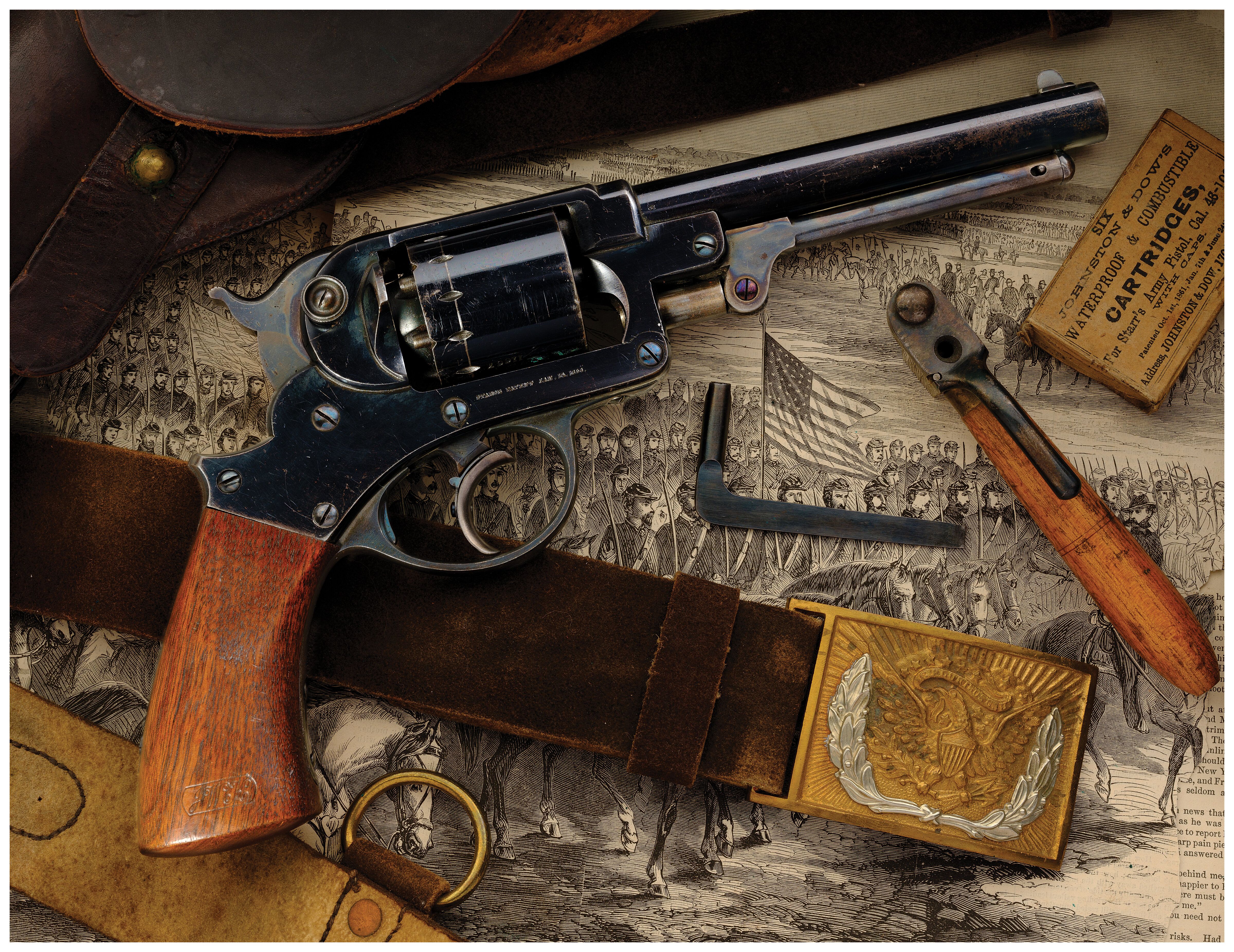 Starr Arms Co. Model 1858 Army Double Action Revolver | Rock