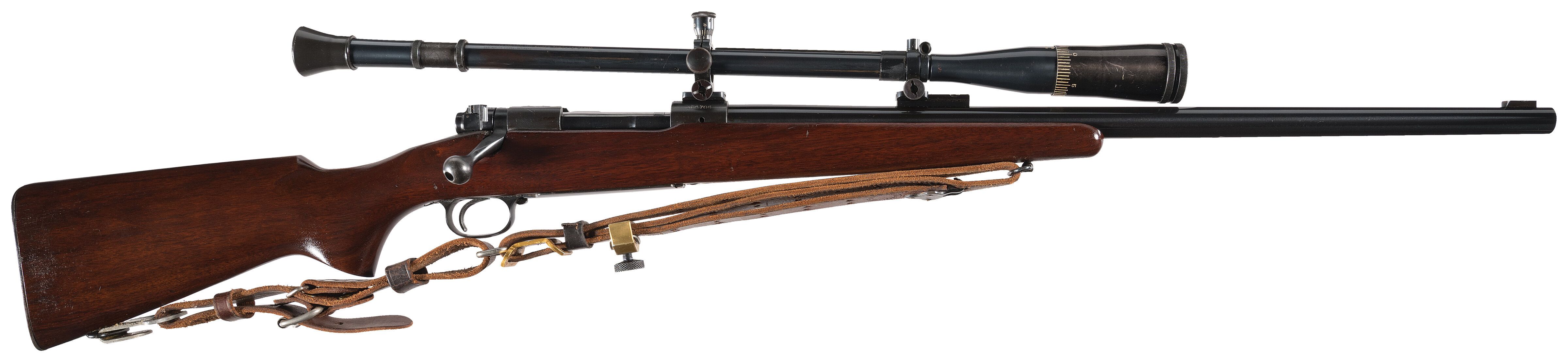 Winchester Model 70 "Van Orden Sniper" Rifle with Lyman Scope Rock