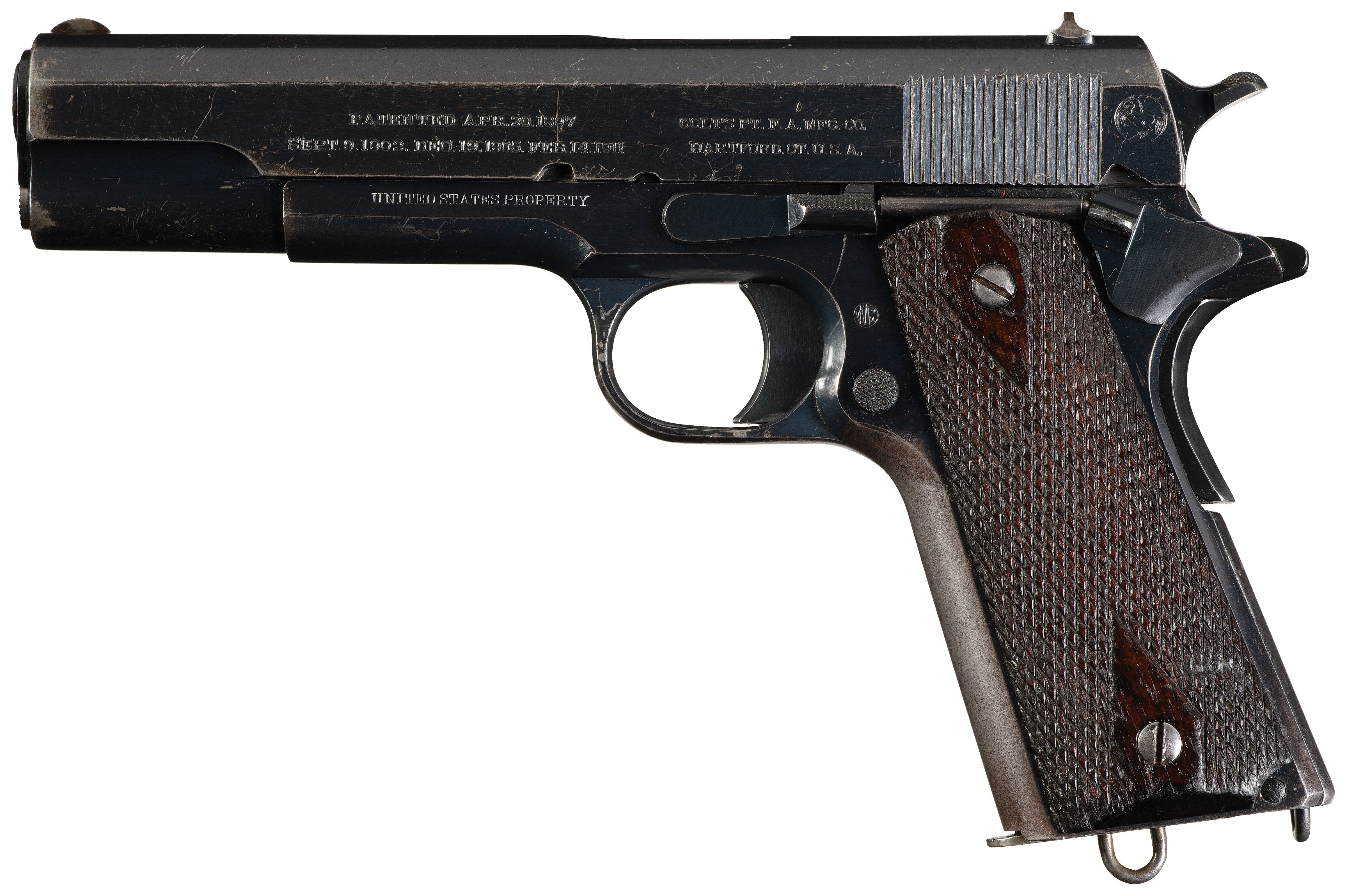 Early 1912 Production U.S. Navy Contract Colt Model 1911 Pistol | Rock ...