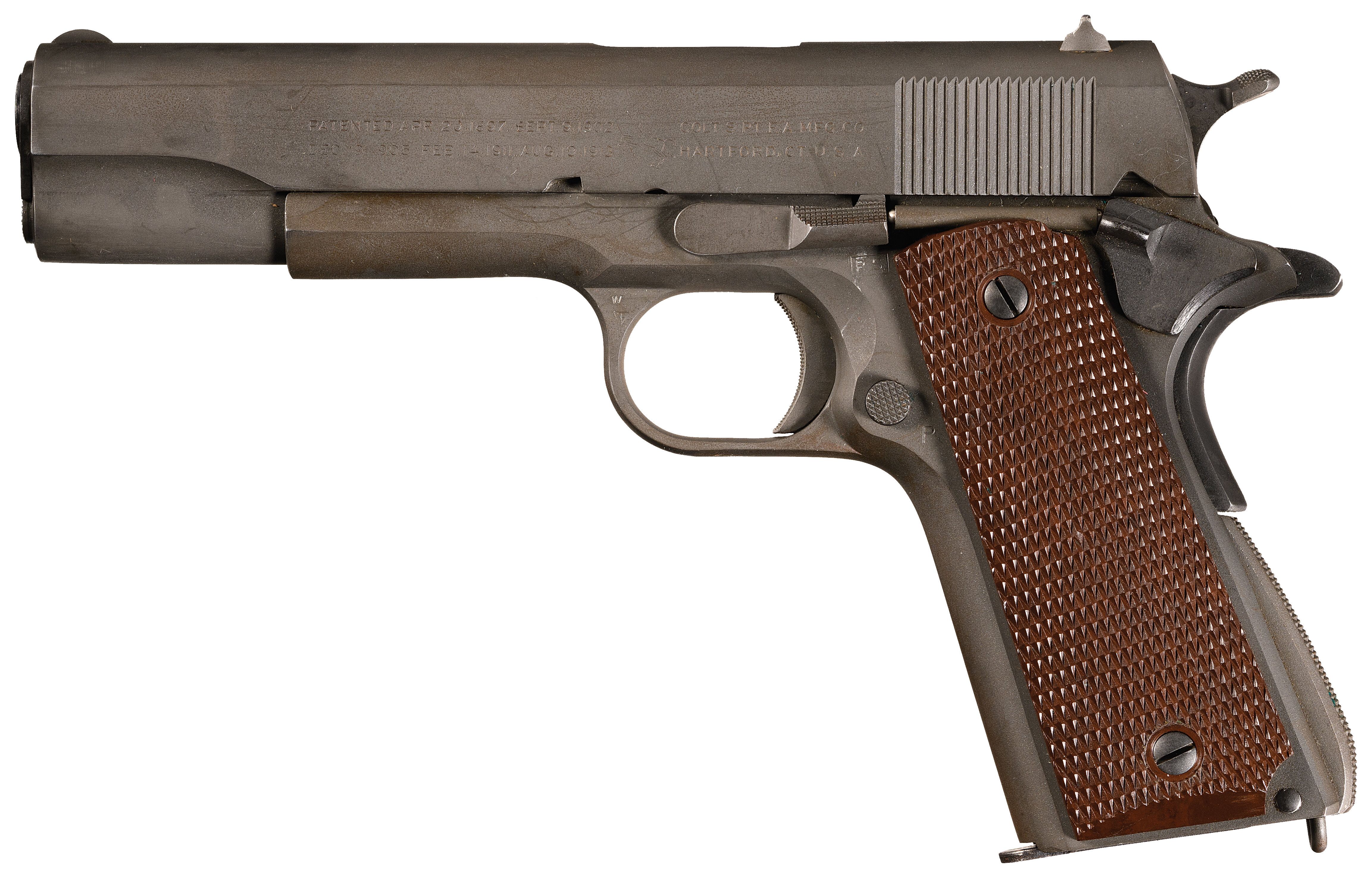 World War II 1941 Production U.S. Colt Model 1911A1 Pistol