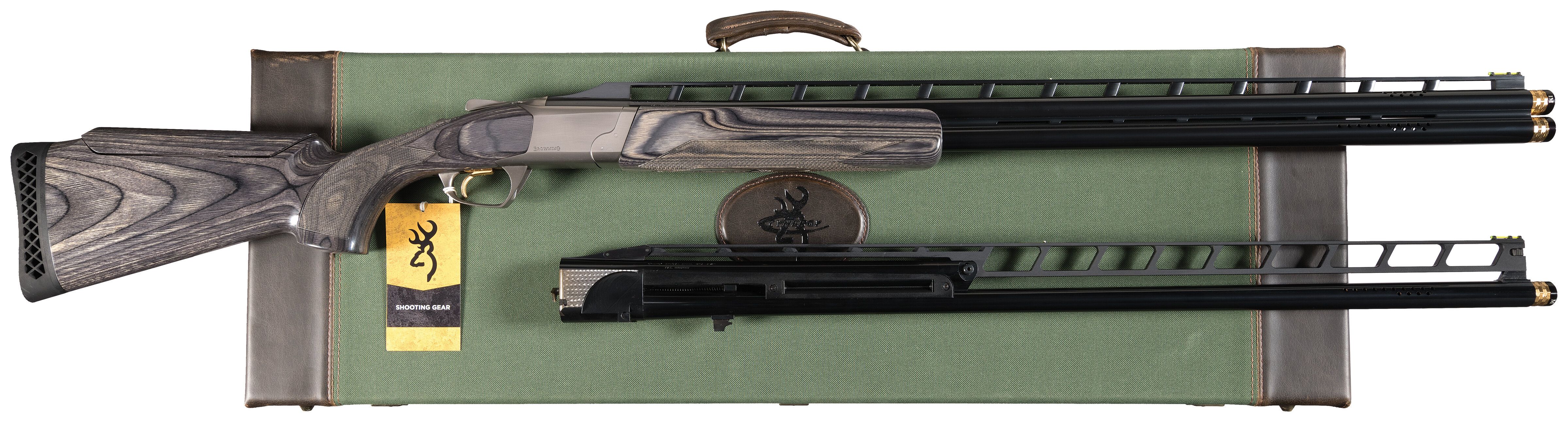 Browning Cynergy XT Trap Over/Under Shotgun Two Barrel Set | Rock ...