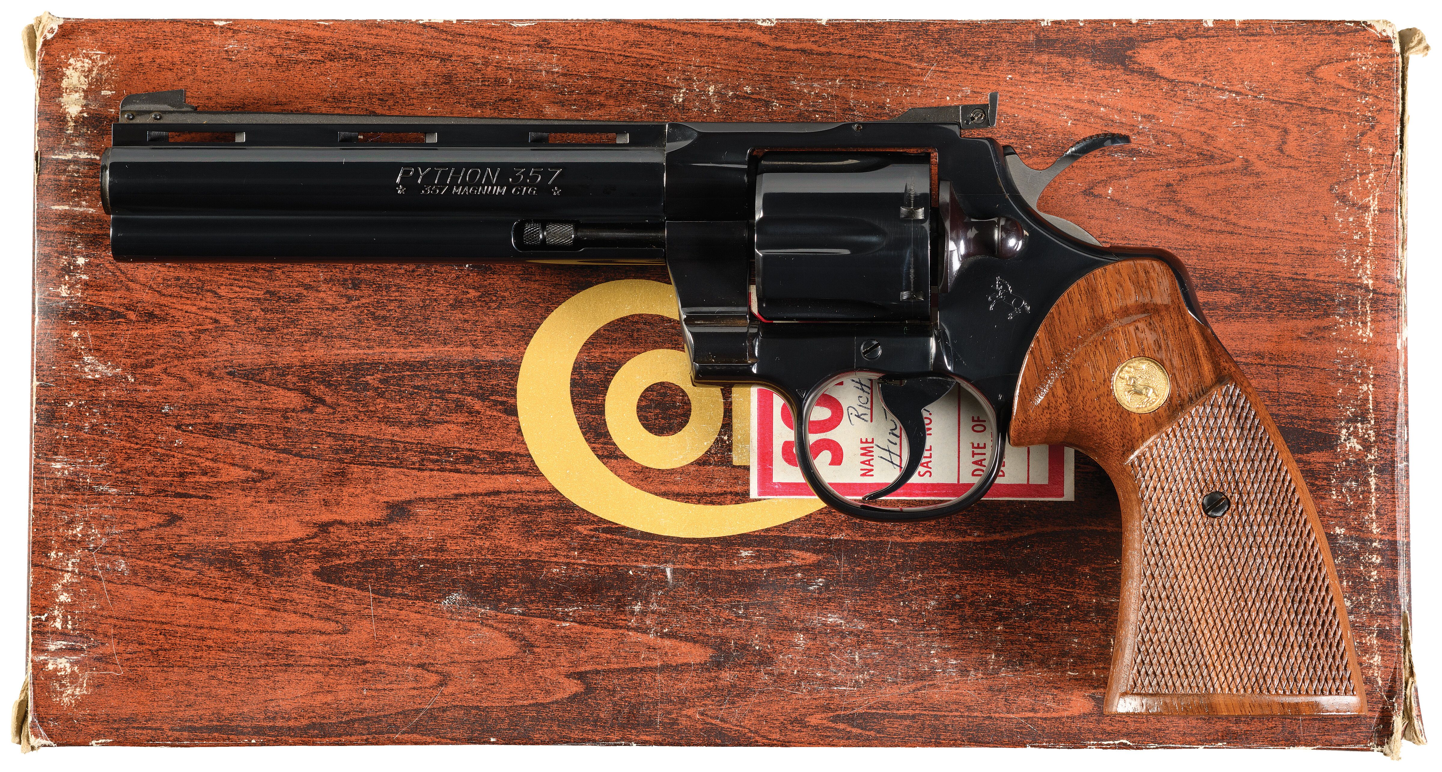 Colt Python Double Action Revolver with Box | Rock Island Auction