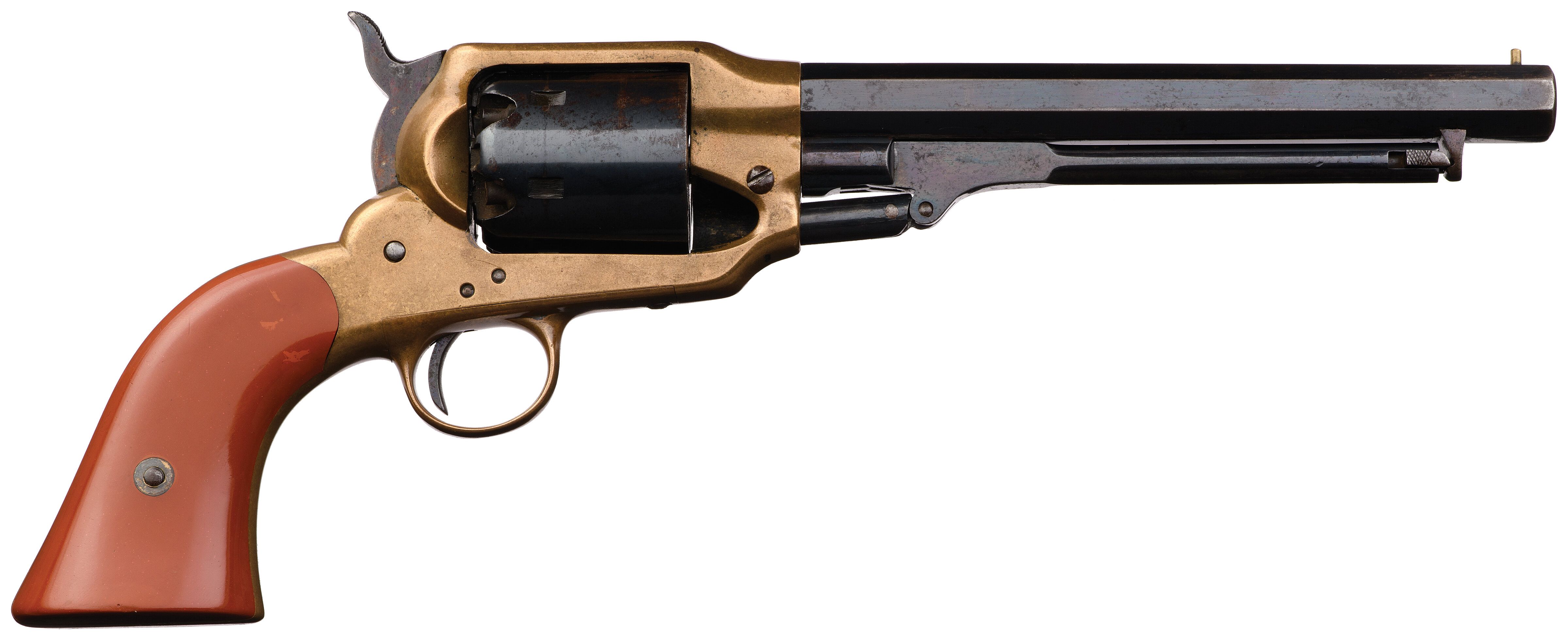 Civil War Era Spiller & Burr Round Frame Revolver | Rock Island Auction