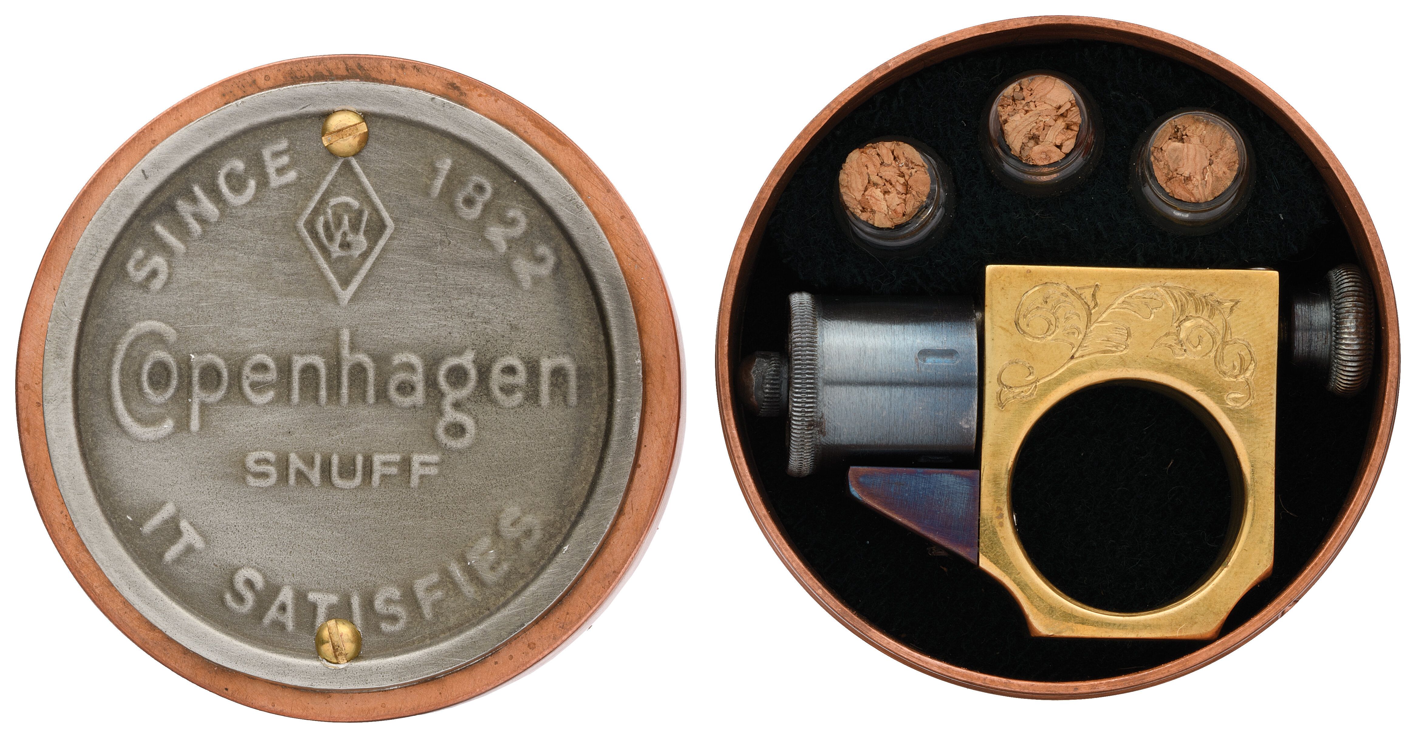 Engraved Lebeda Engineering LLC. Percussion Ring Pistol | Rock Island ...