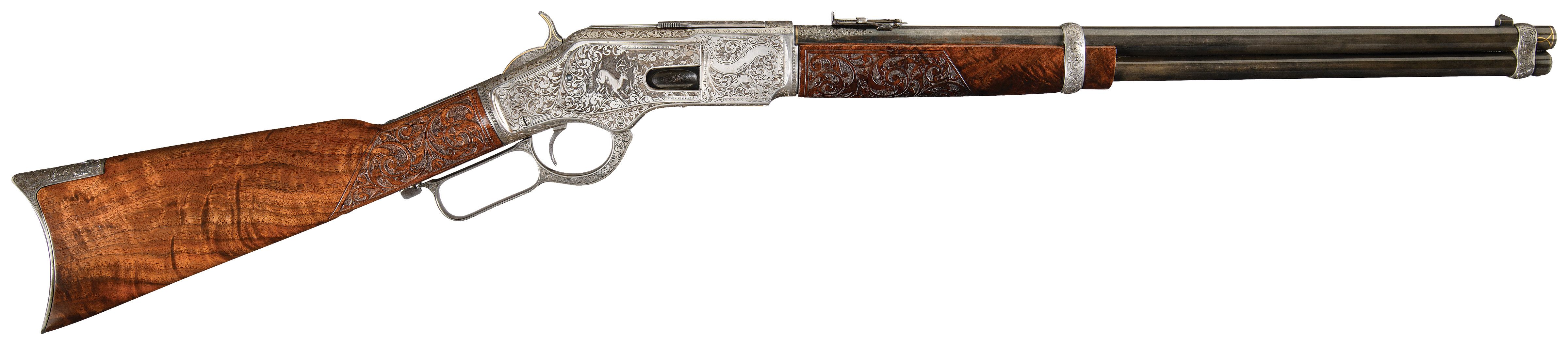 Richard Roy Engraved Winchester Model 1873 Carbine | Rock Island Auction