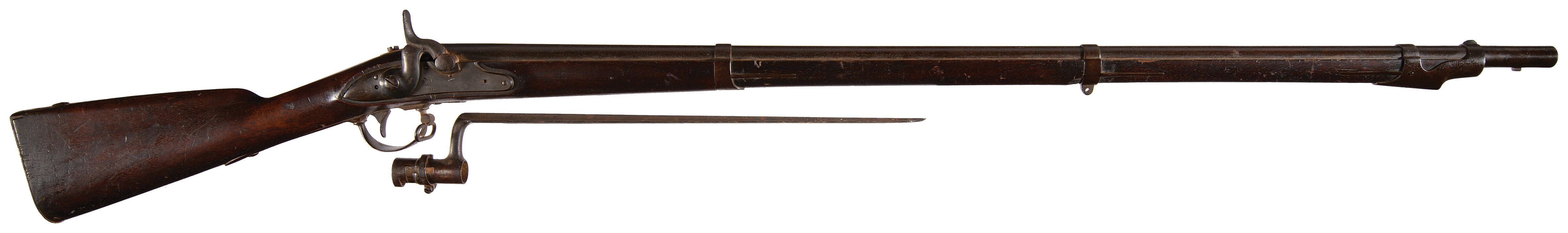 Confederate Attributed Percussion L. Pomeroy U.S. 1840 Musket Rock