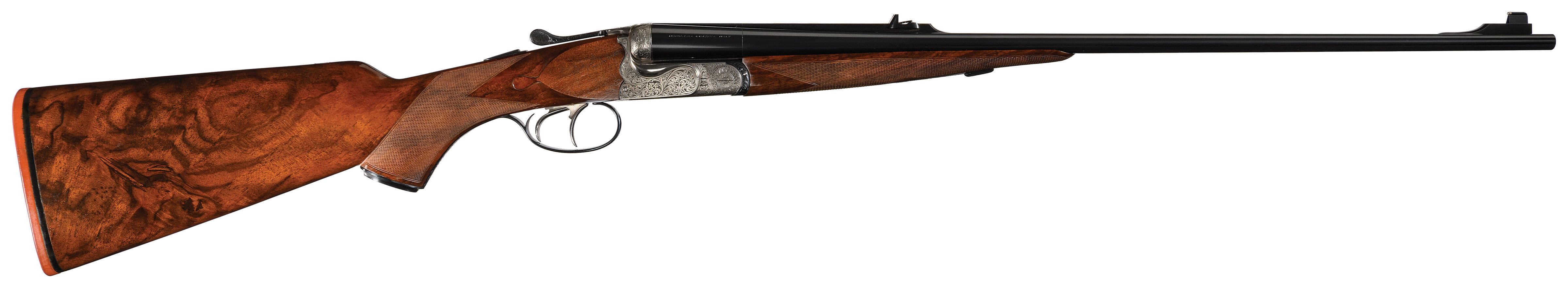 Tomasoni Signed and Engraved Perguini & Visini Double Rifle | Rock ...