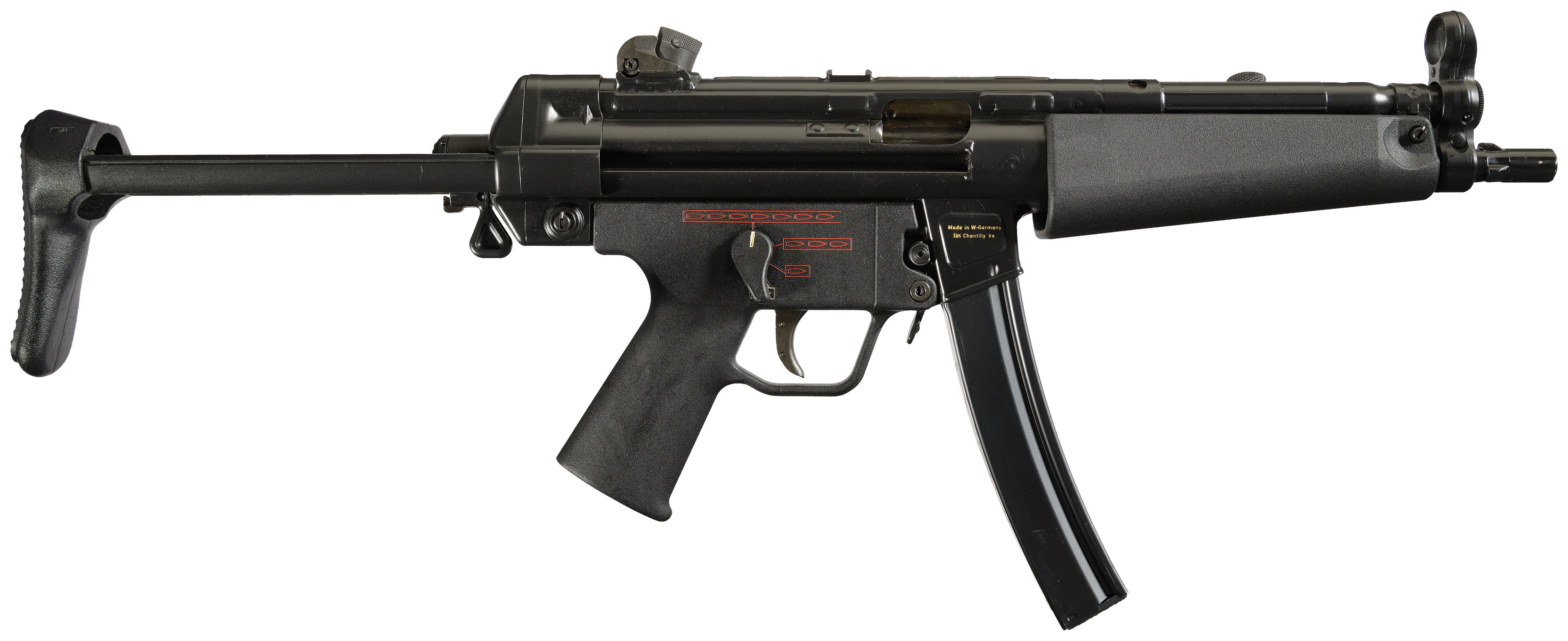 Fleming/H&K MP5A3, Class III/NFA Fully Transferable Machine Gun