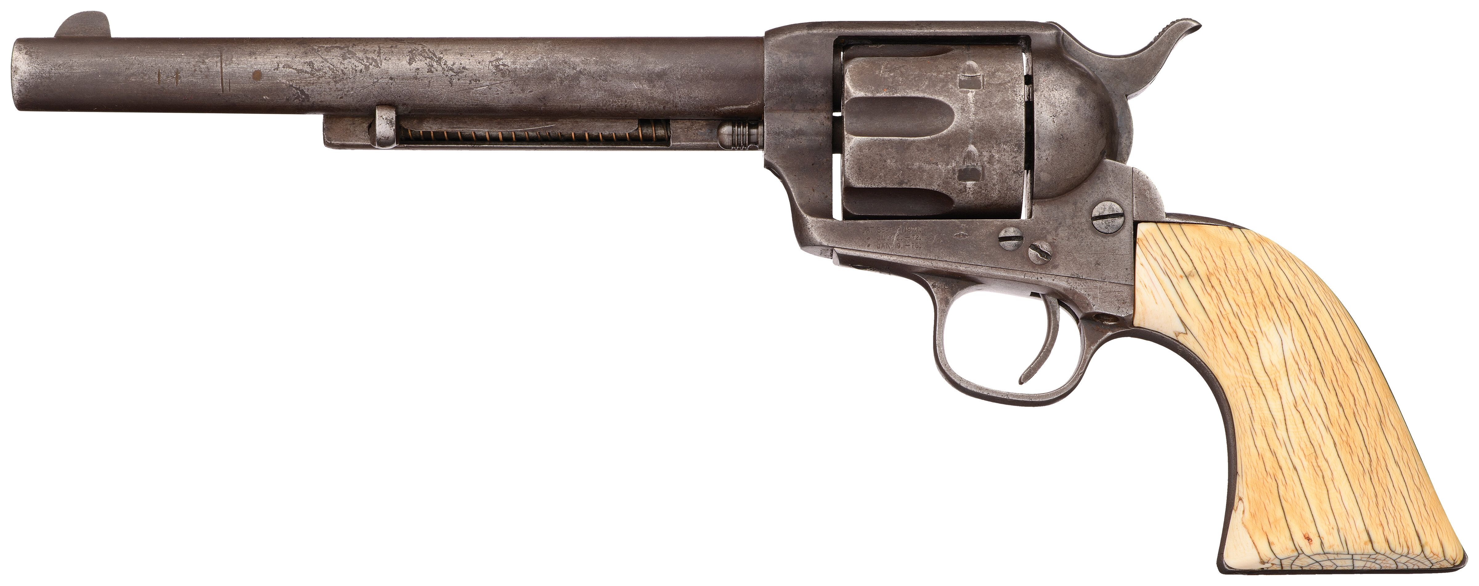 Antique Colt Frontier Six Shooter Single Action Army Revolver