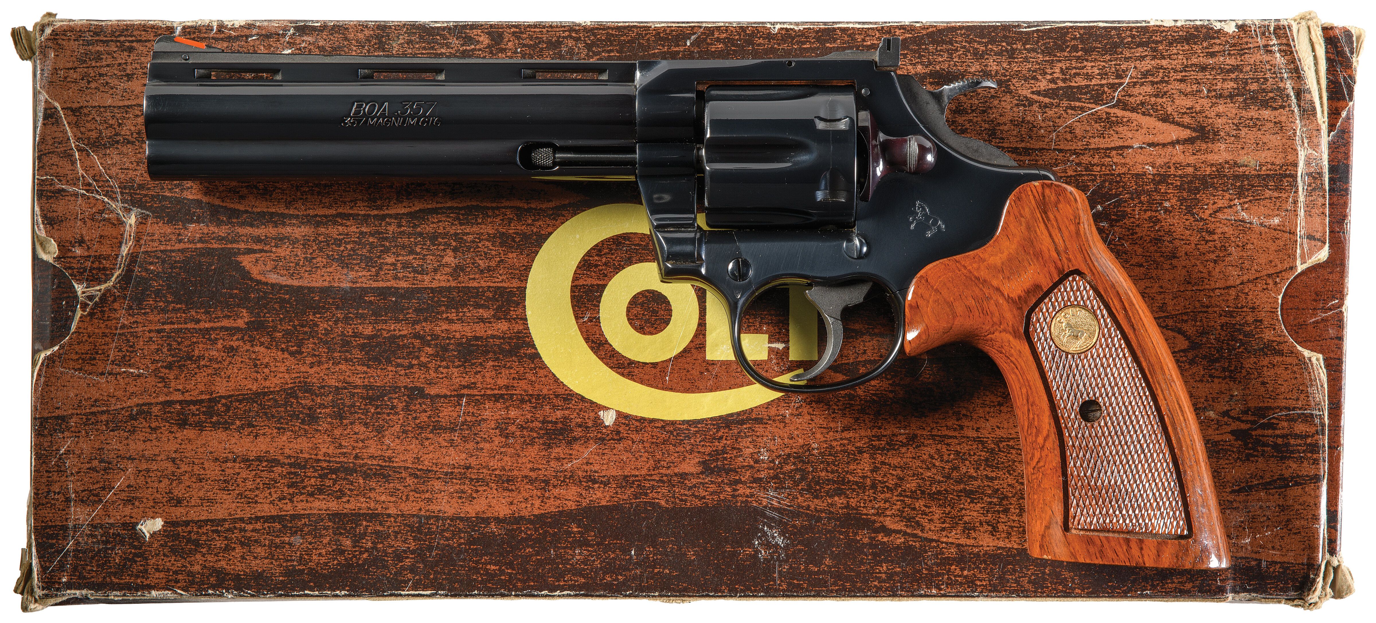 Colt Boa Double Action Revolver with Box | Rock Island Auction