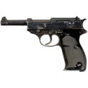 1939~45’s★ ドイツ帝国陸軍 ★ Walther P-38 ★ペンダント WORLD WAR II German SPREEWERKE “cyq” Code P.38 Semi-Auto C&R
