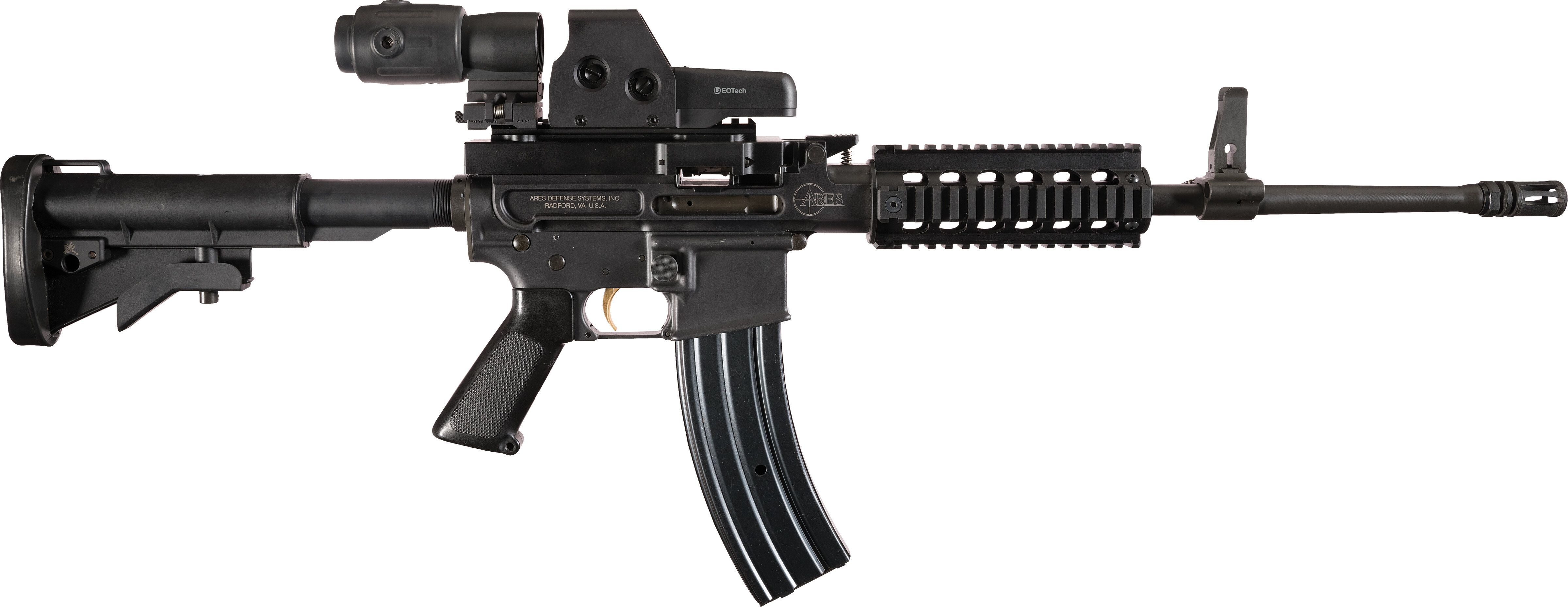 Colt M16A1 with Ares Shrike Upper, Class III/NFA | Rock Island Auction