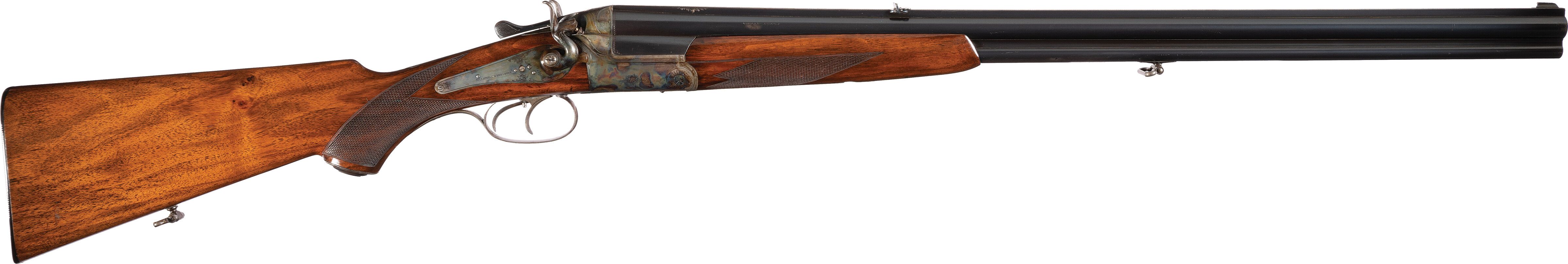 Engraved J. P. Sauer & Sohn Over/Under Hammer Combination Gun | Rock ...