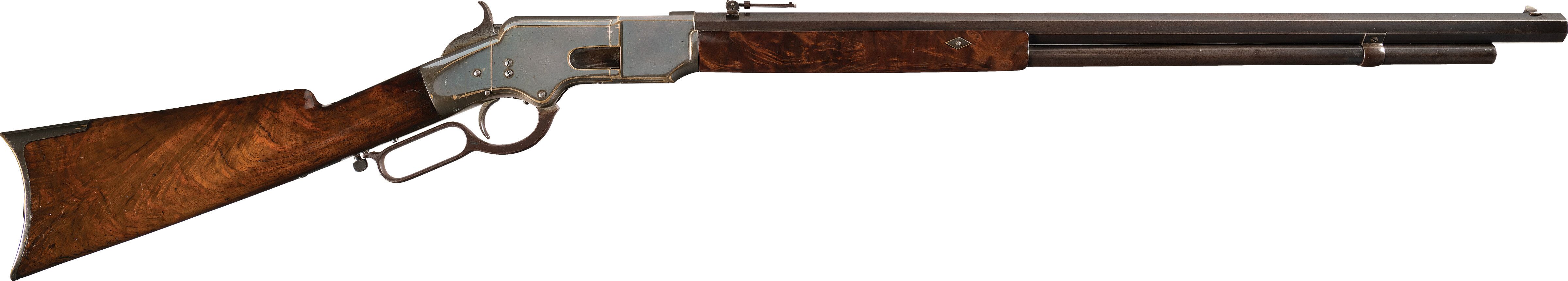 Winchester Deluxe Model 1866 Flat Side Transition Rifle | Rock Island ...