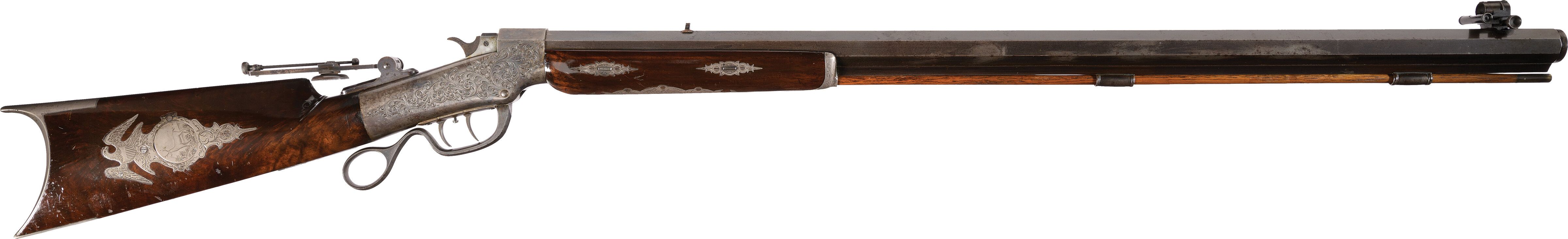 Exhibition Quality Engraved Ballard Single Shot Rifle | Rock Island Auction