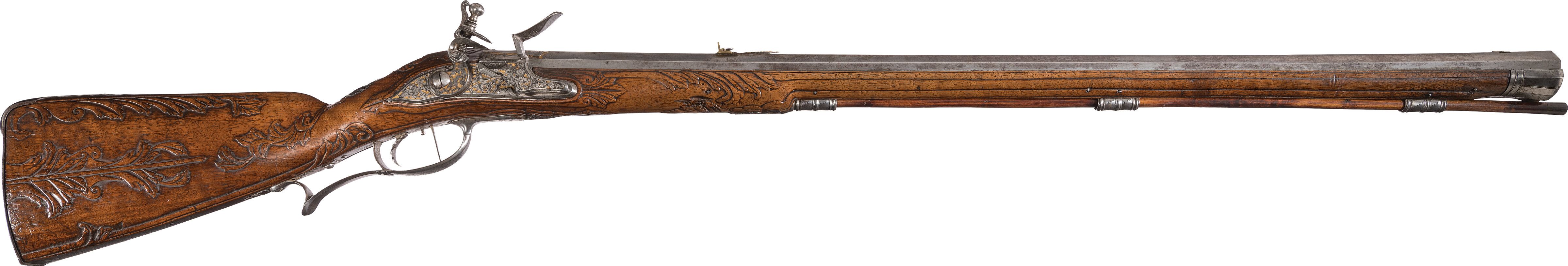 Klett Rifles Georg Daniel Klett Flintlock Jaeger Rifle | Rock Island Auction