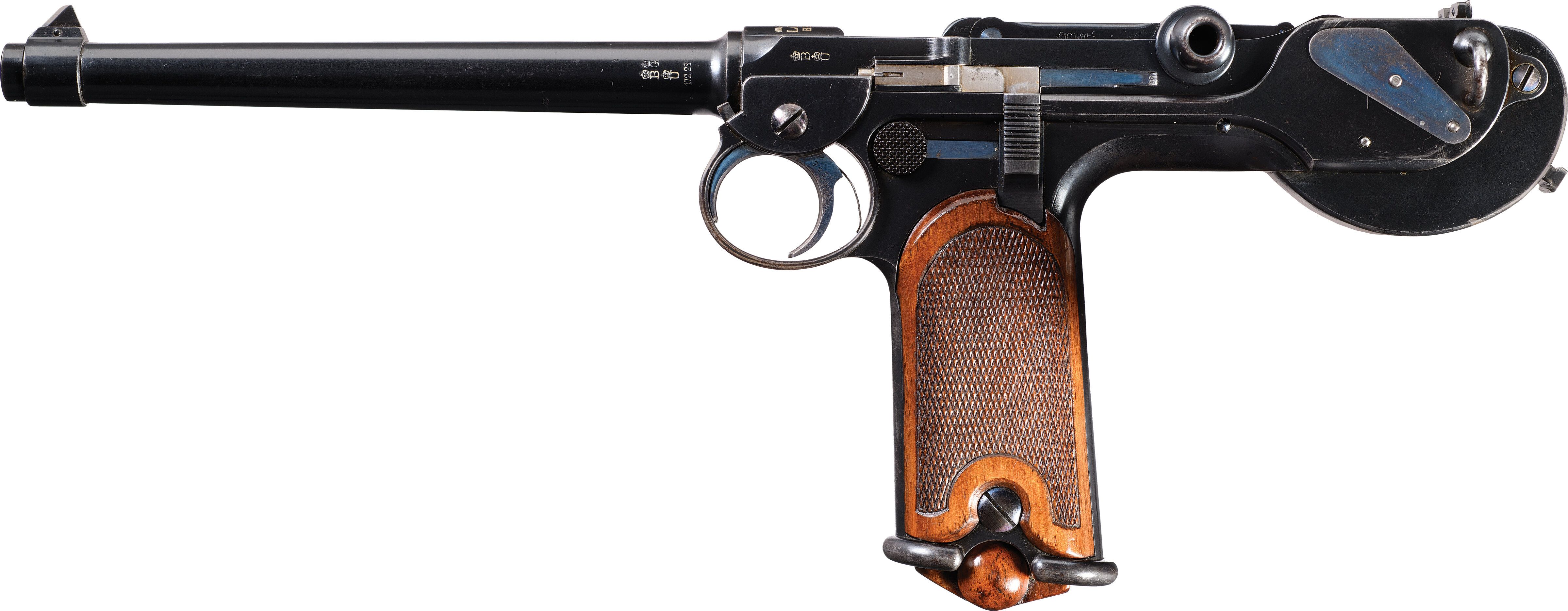 German Ludwig Loewe Model 1893 Borchardt Pistol | Rock Island Auction