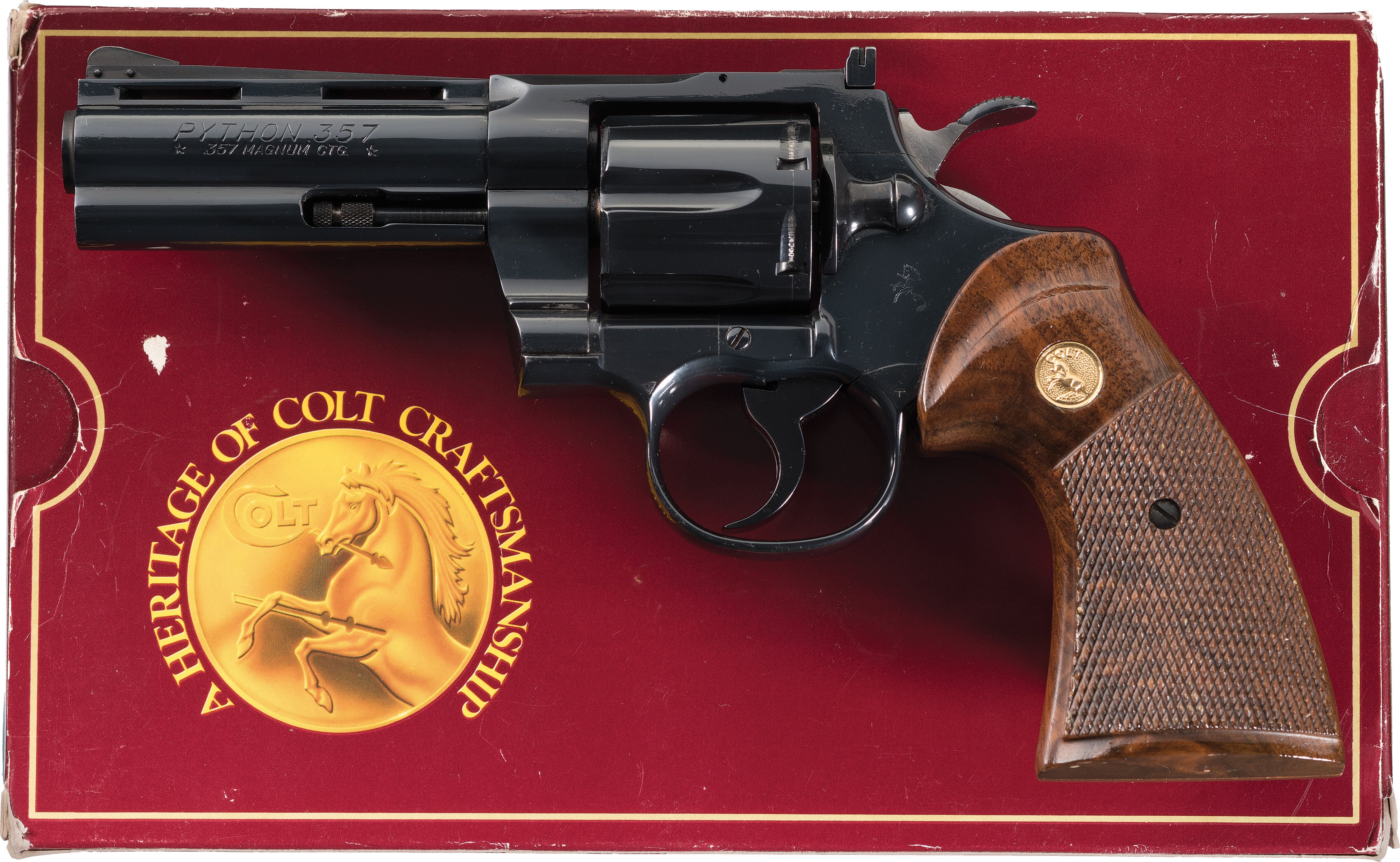 Colt Python Double Action Revolver with Box | Rock Island Auction
