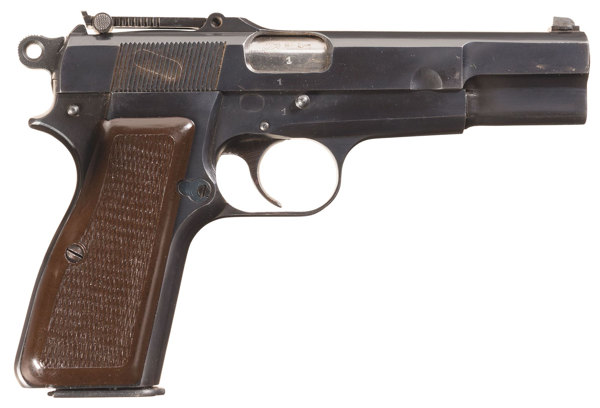 John Moses Browning’s High Power Pistol