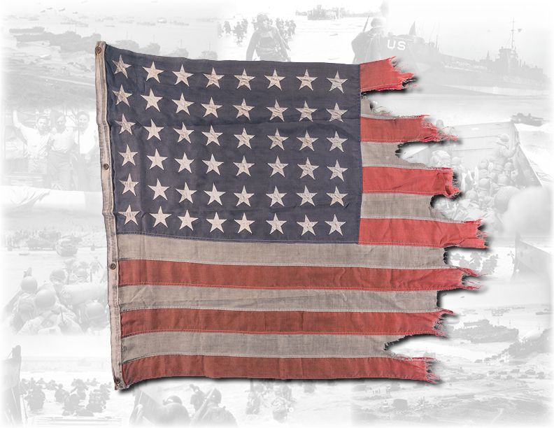 D-Day Flag Up for Auction | Rock Island Auction