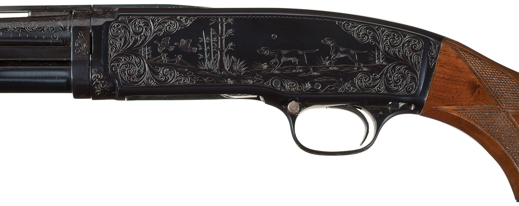 Winchester Model 42 Shotgun Factory Engraved