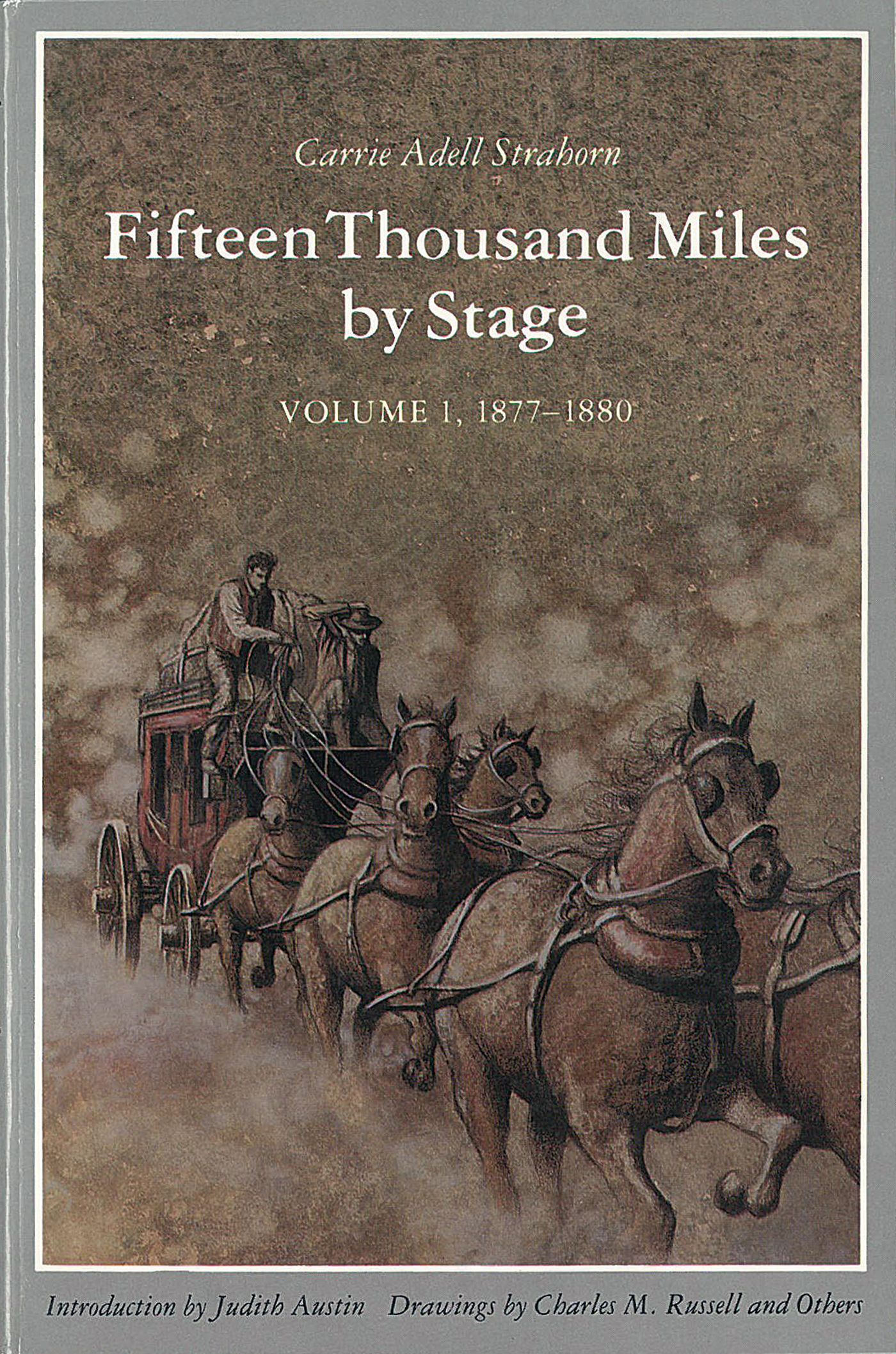 15,000 Mile By Stage book cover