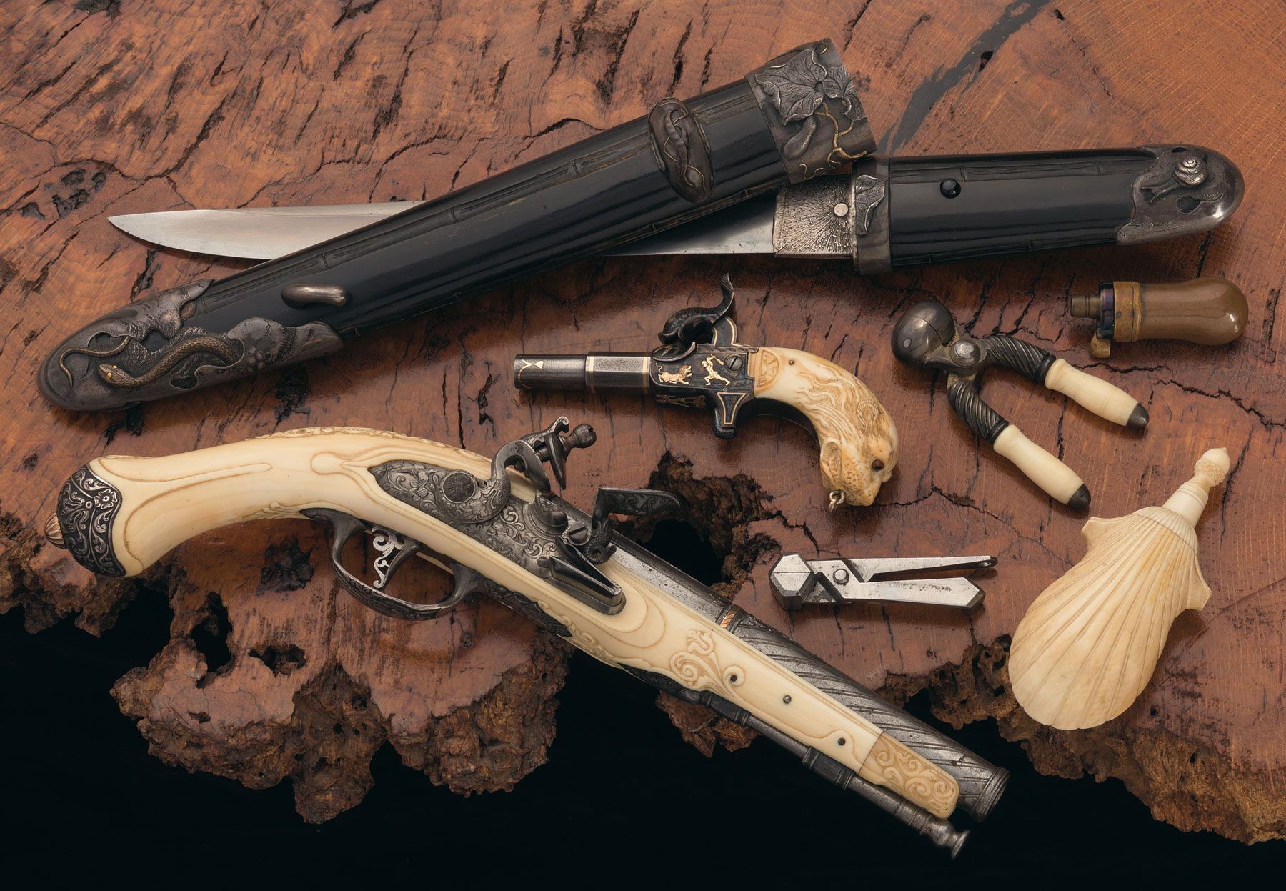 Collector Firearms of Master Engraver Alvin A. White