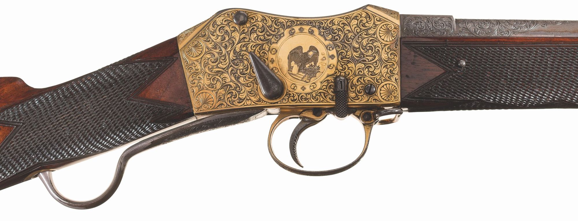 A Rifle Fit for The Centennial Celebration: Ulrich Master Engraved Peabody-Martini Rifle