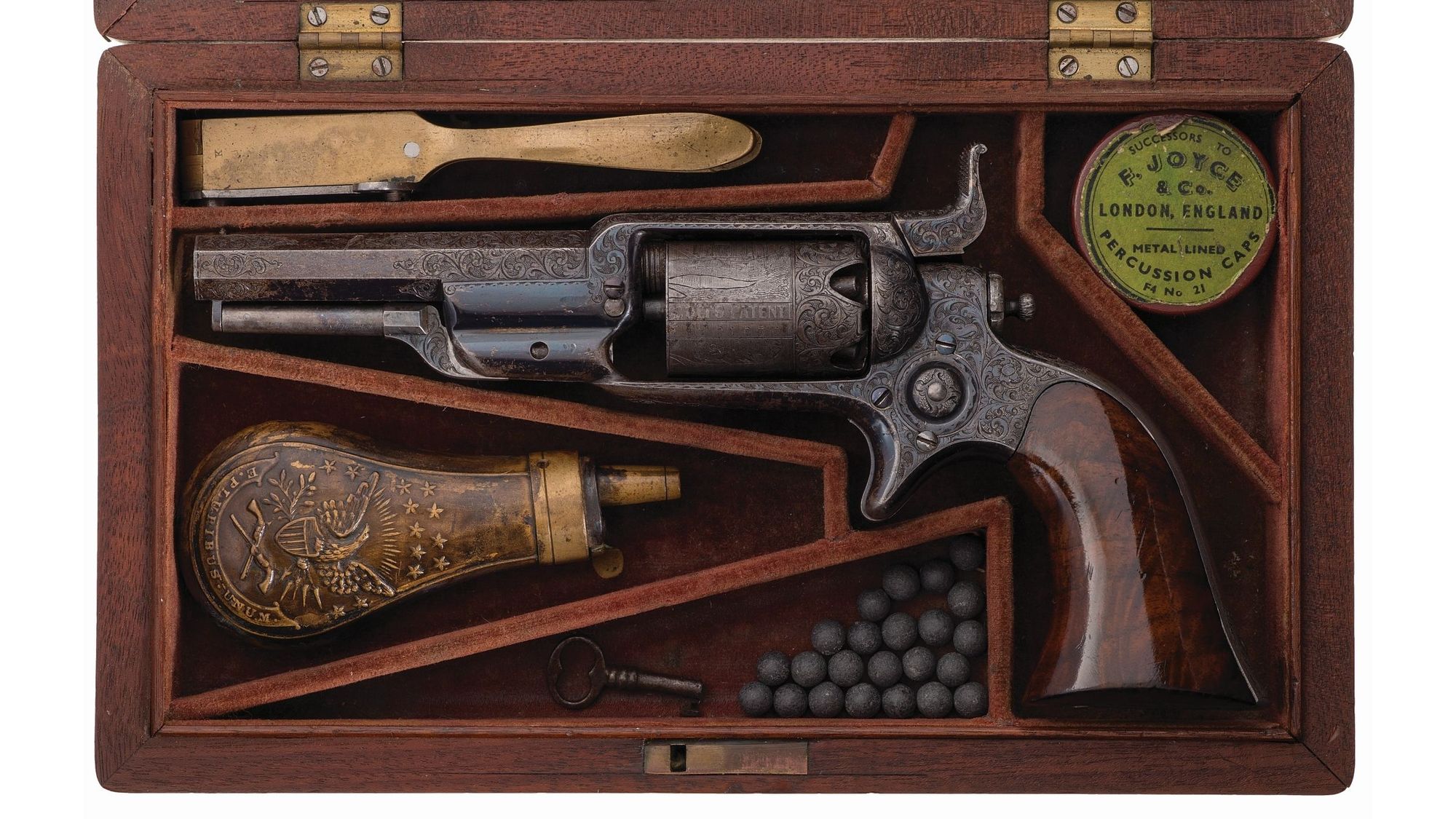 Col. Samuel Colt Presentation Colt Model 1855 Root